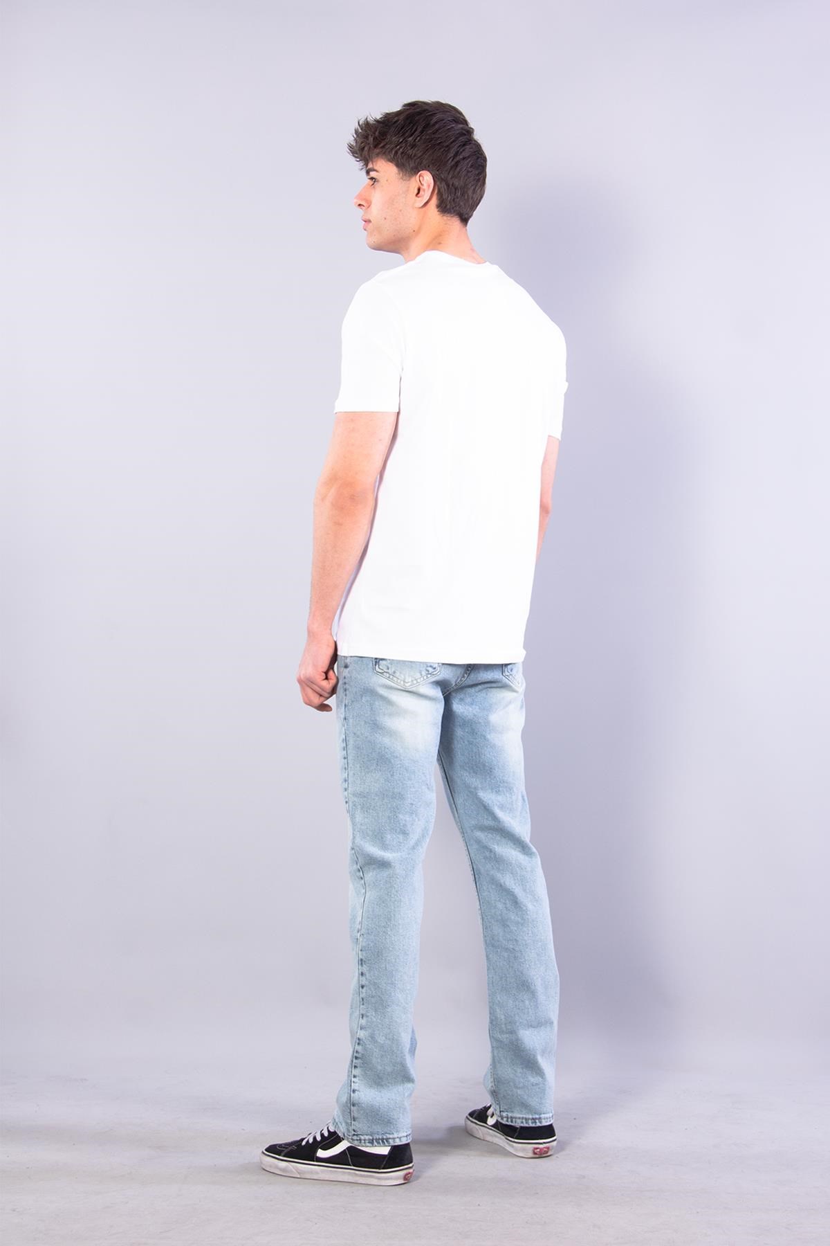 T-shirtmckanzie7401 Süprem Şekil Baskılı Bisiklet Yaka T-shirtkadınerkek
