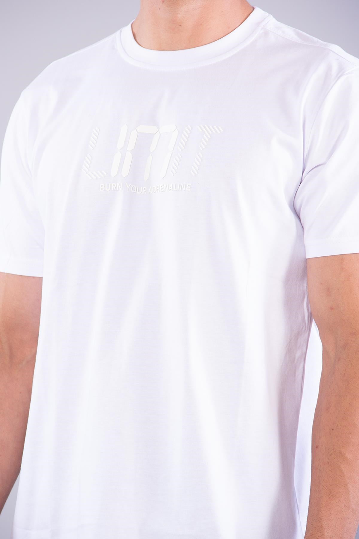 T-shirtmckanzie8262 Limit Baskılı O Yaka T-shirtkadınerkek