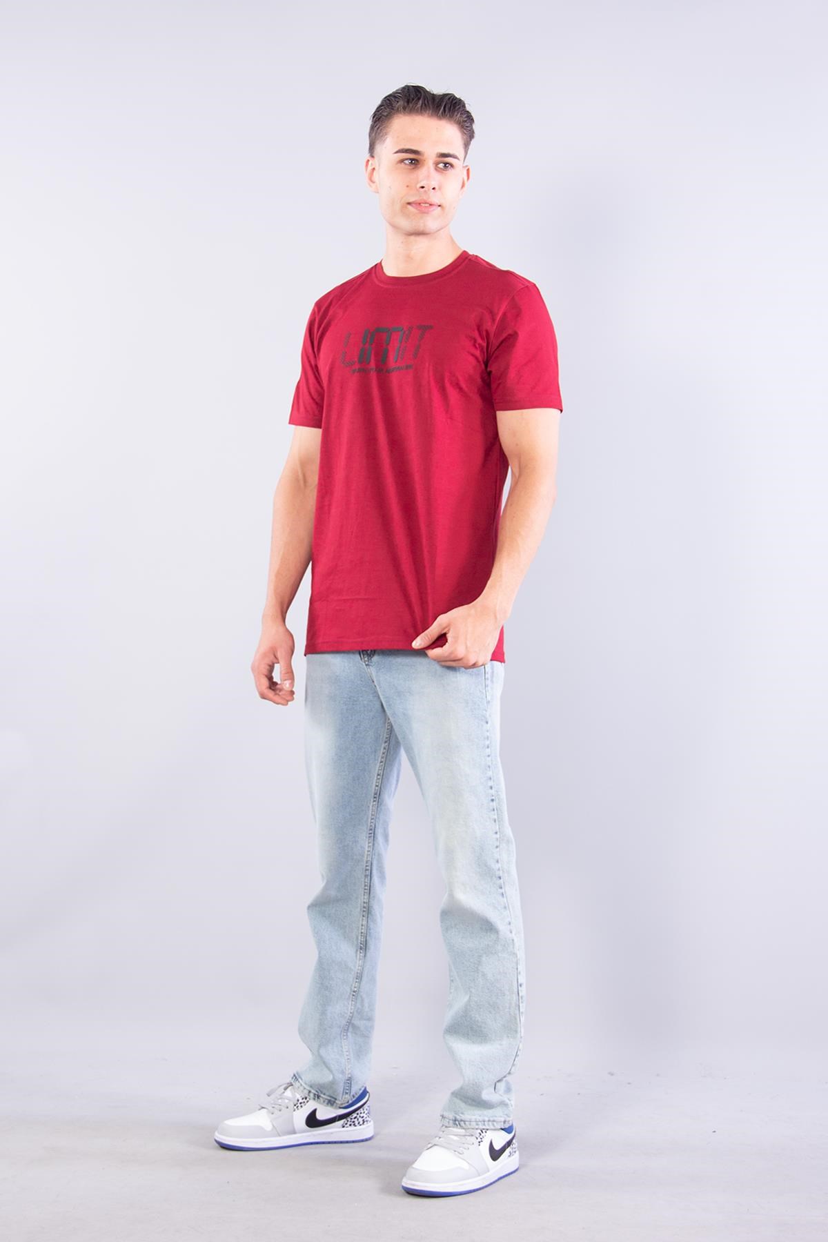 T-shirtmckanzie8262 Limit Baskılı O Yaka T-shirtkadınerkek