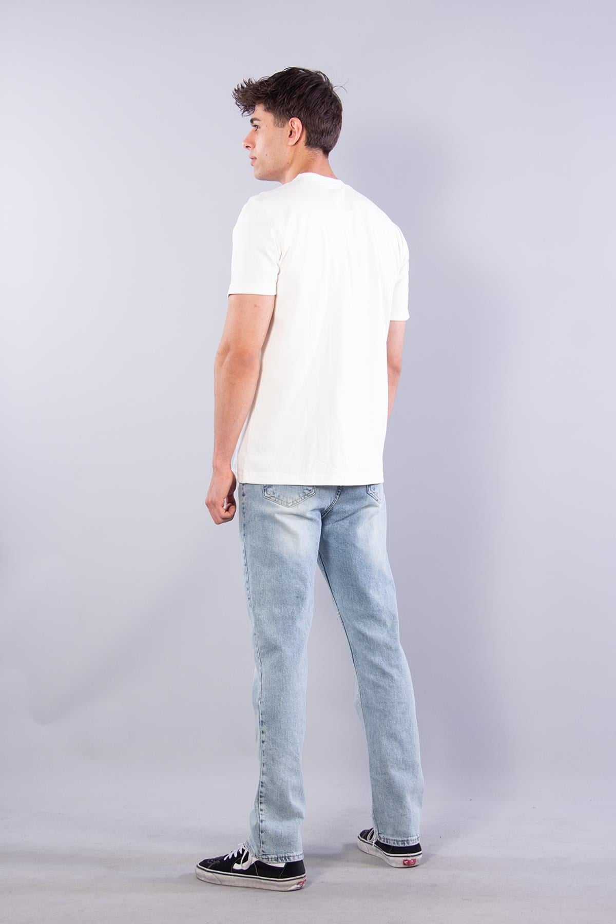 T-shirtmckanzie8281 Omzu Biyeli Raise Baskılı İnterlok O Yaka T-shirtkadınerkek