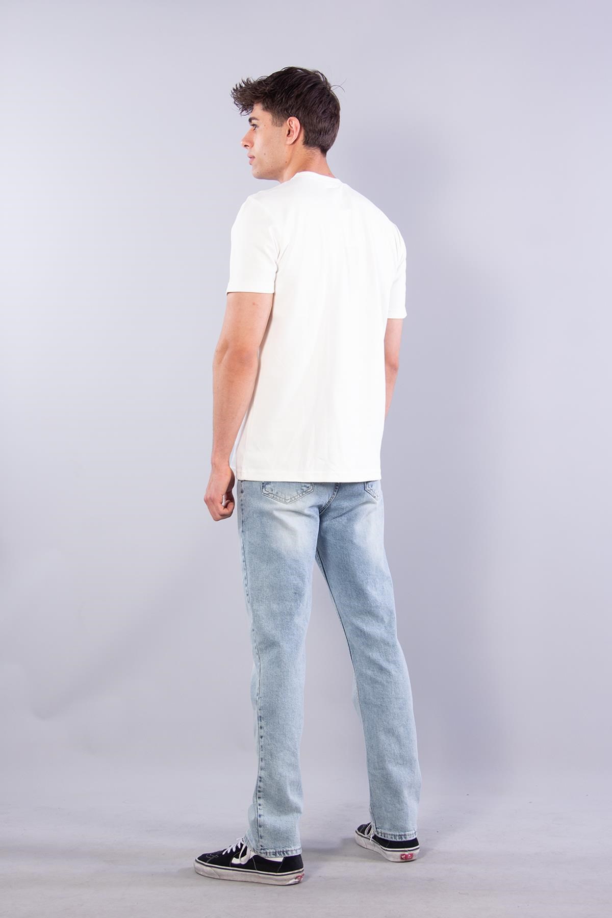T-shirtmckanzie8281 Omzu Biyeli Raise Baskılı İnterlok O Yaka T-shirtkadınerkek