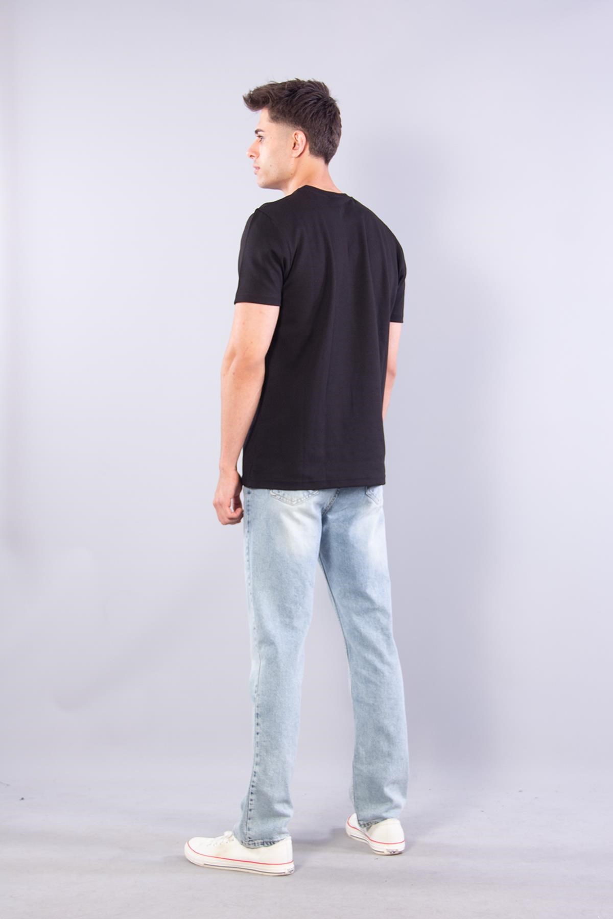 T-shirtmckanzie8321 Sıfır Yaka İnterlok Kumaş Be Strong T-shirtkadınerkek