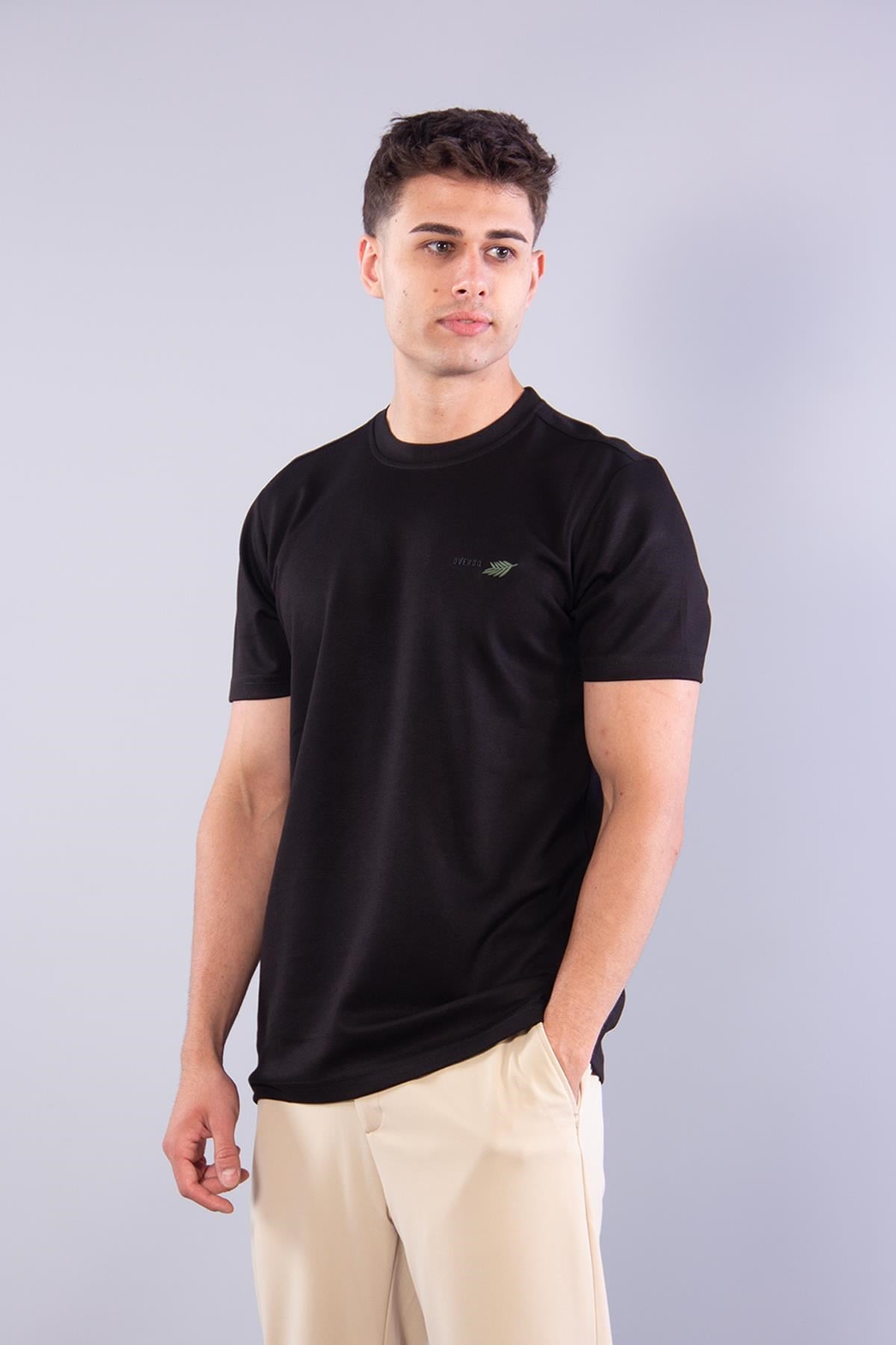 T-shirtmckanzie8342 Modal Overdo Yazılı O Yaka T-shirtkadınerkek