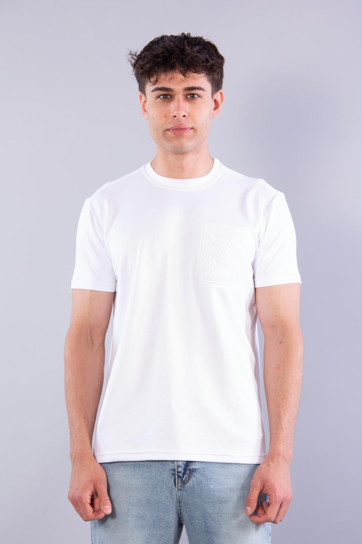 T-shirtmckanzie8371 Sıfır Yaka Modal T-shirtkadınerkek