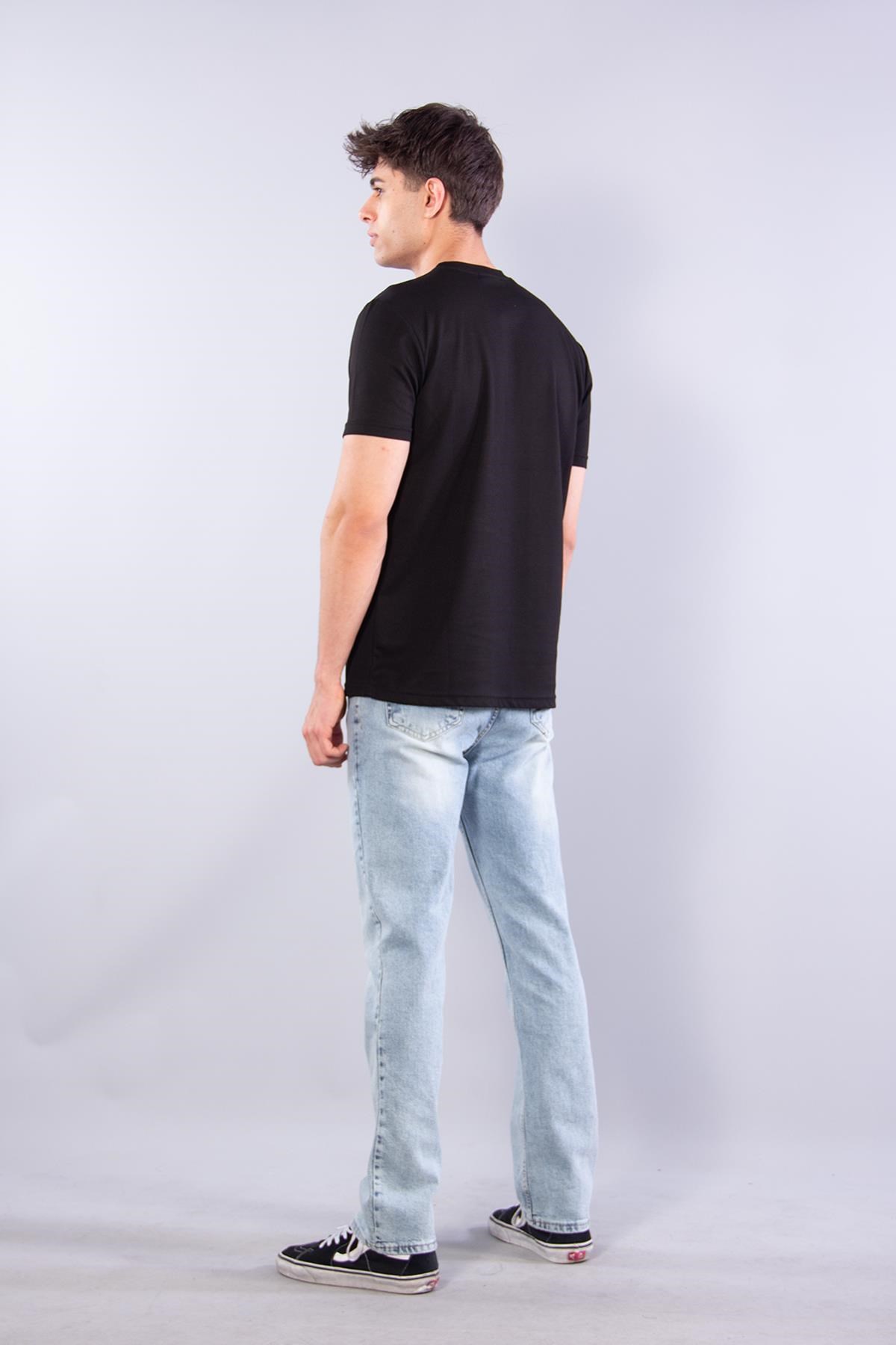 T-shirtmckanzie8371 Sıfır Yaka Modal T-shirtkadınerkek