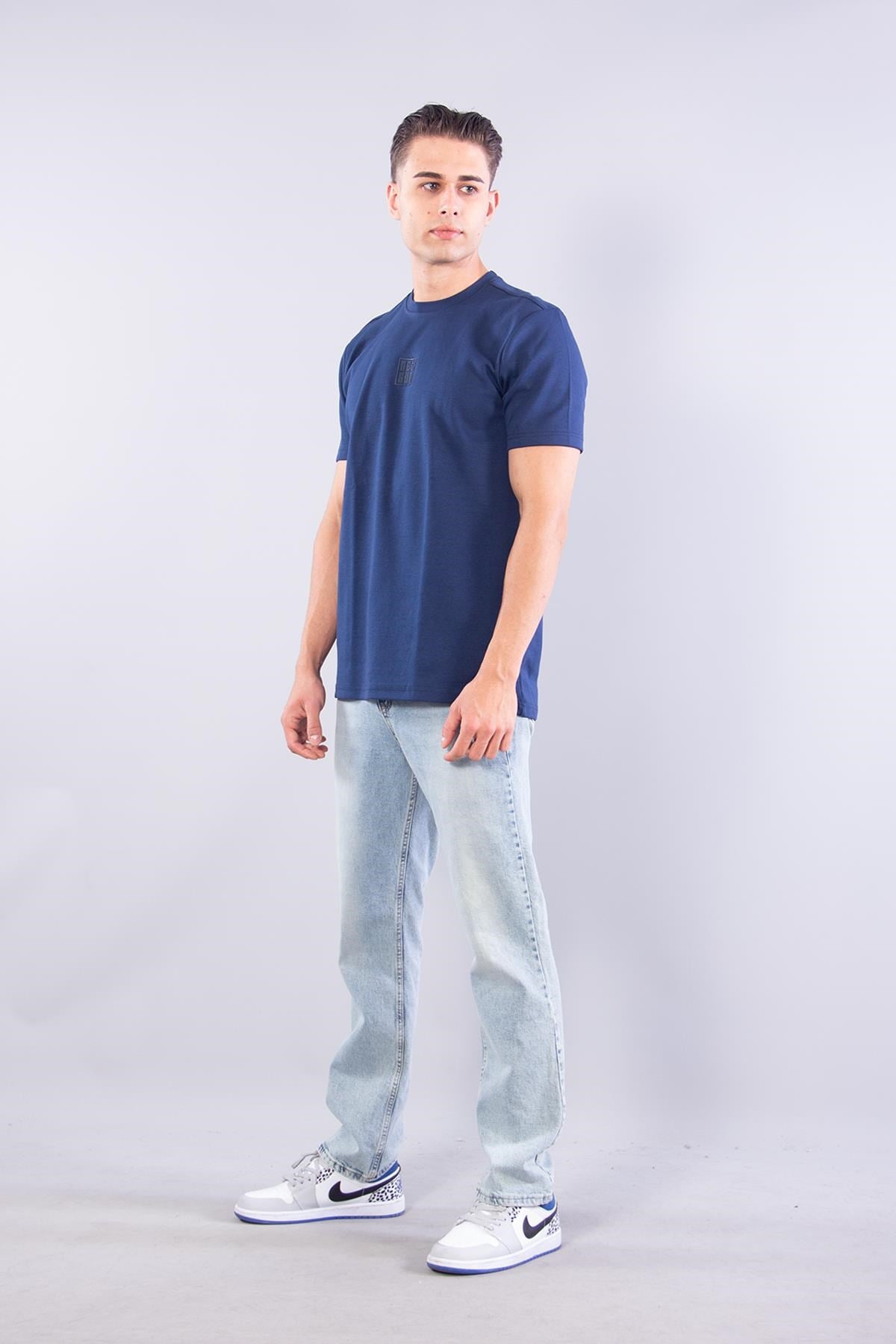 T-shirtmckanzie8376 O Yaka İnterlok Netsun Enjeksiyon Baskılı T-shirtkadınerkek