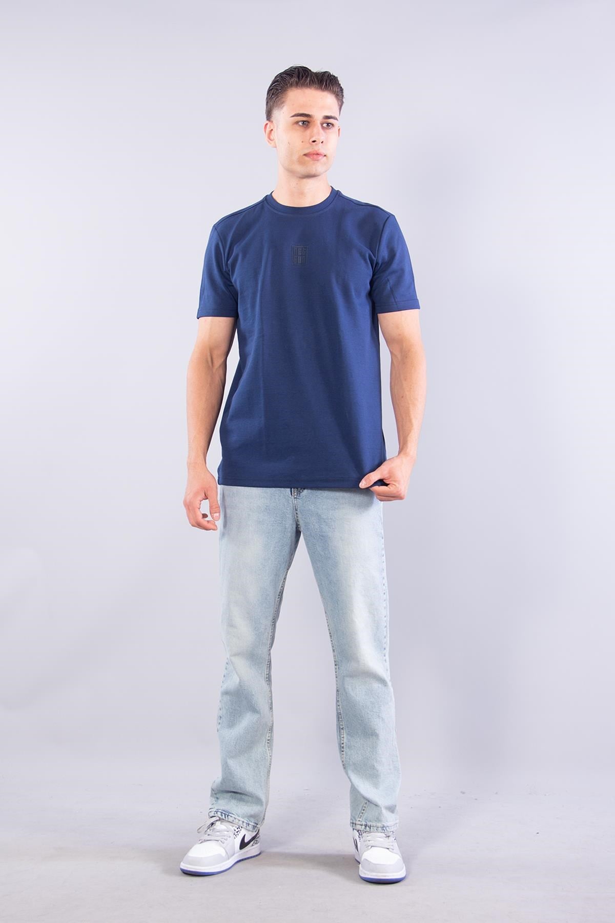 T-shirtmckanzie8376 O Yaka İnterlok Netsun Enjeksiyon Baskılı T-shirtkadınerkek