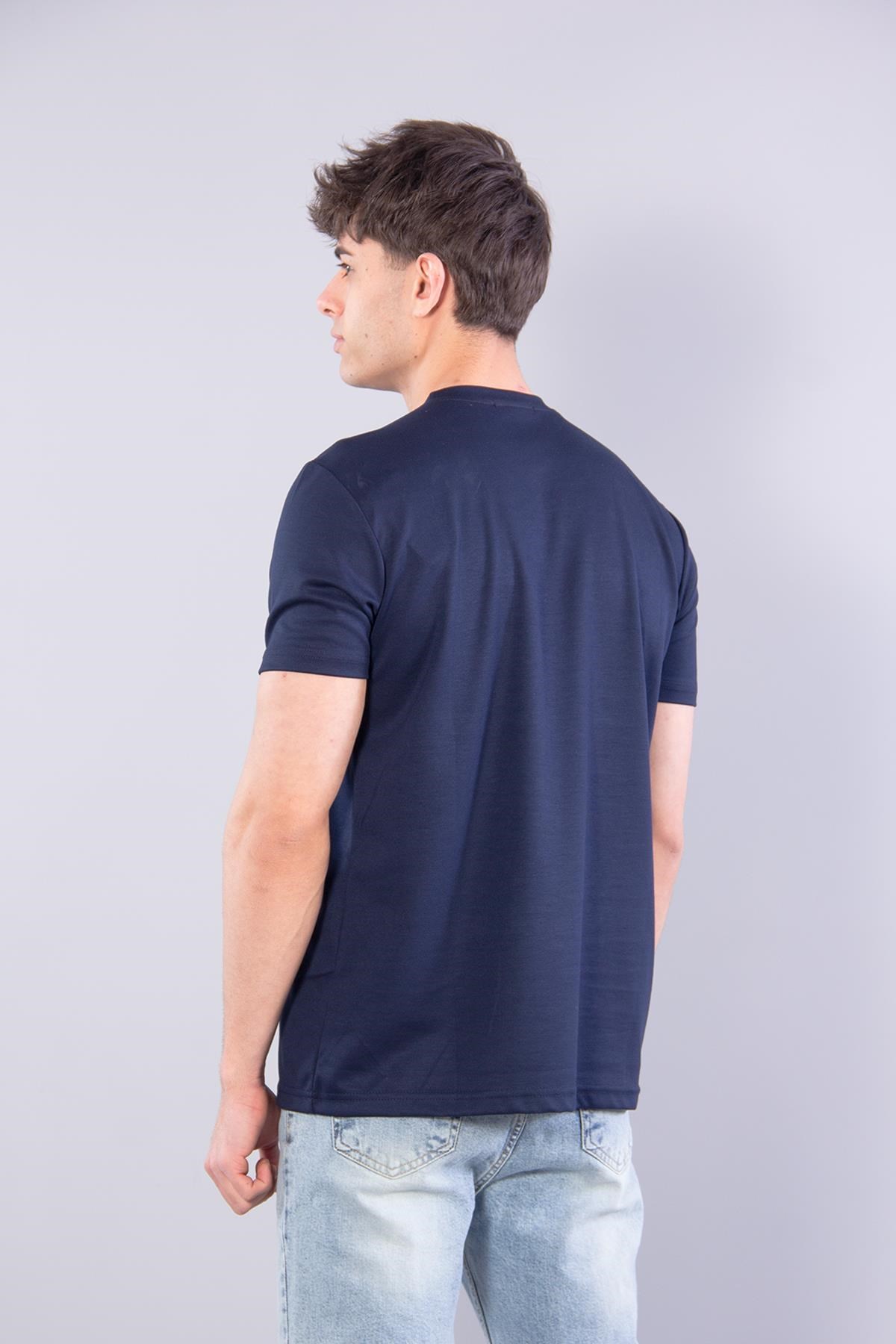 T-shirtmckanzie8377 All Those Moment Till Kabartma Baskılı O Yaka Modal T-shirtkadınerkek