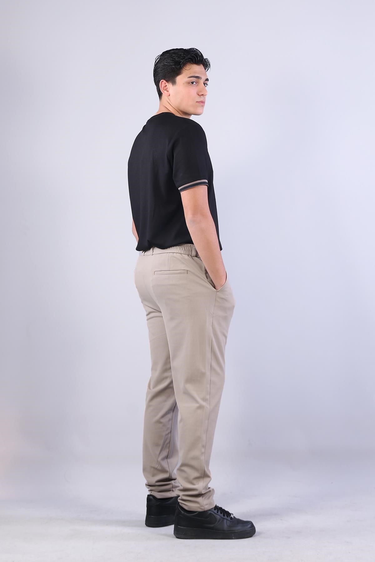 Pantolonmckanzie950 Pütürlü Kumaş Jogger Pantolonkadınerkek