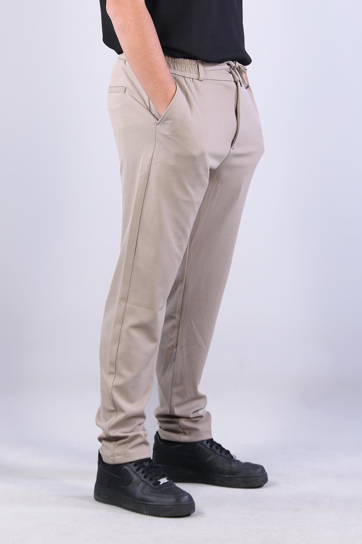 Pantolonmckanzie950 Pütürlü Kumaş Jogger Pantolonkadınerkek