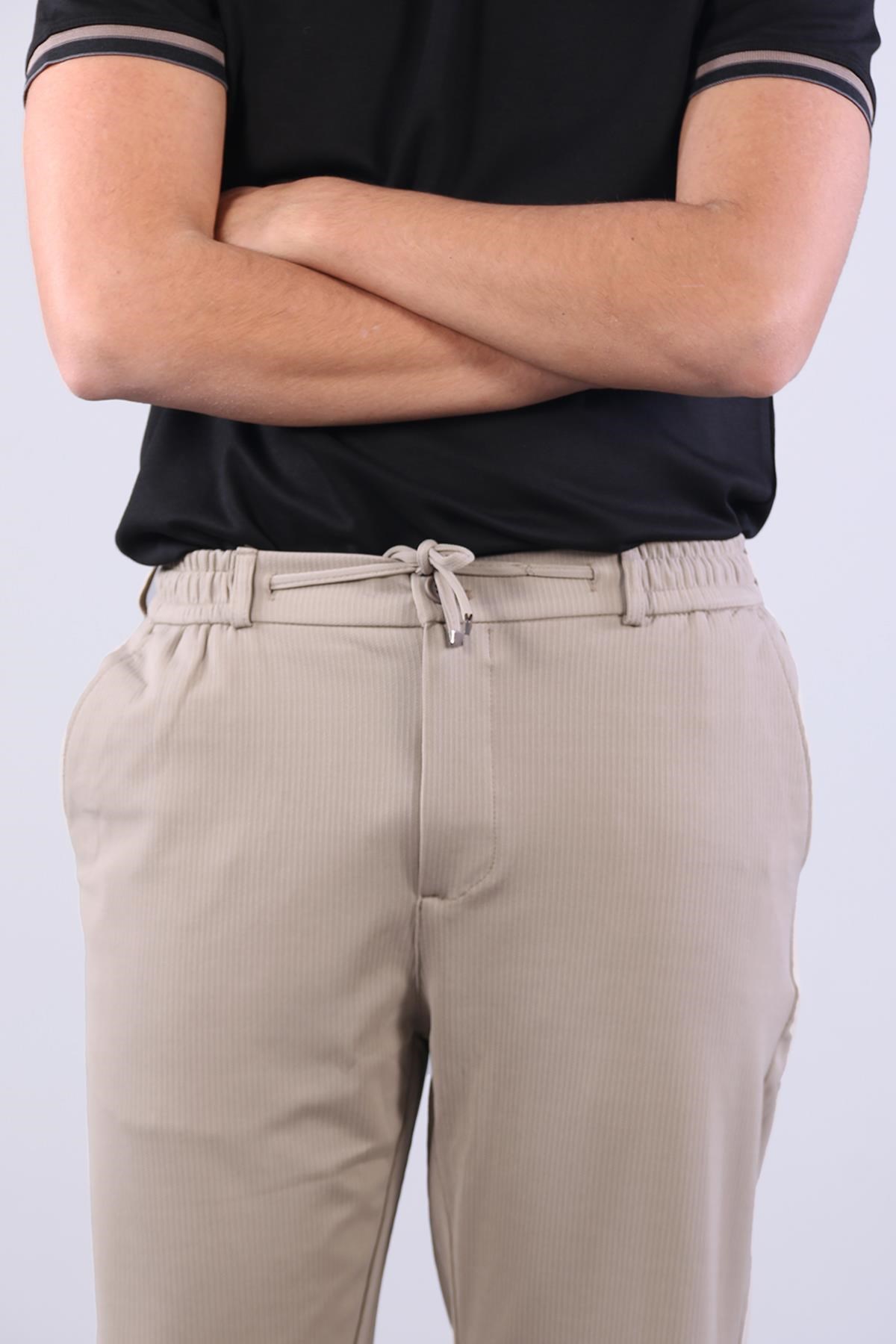 Pantolonmckanzie950 Pütürlü Kumaş Jogger Pantolonkadınerkek