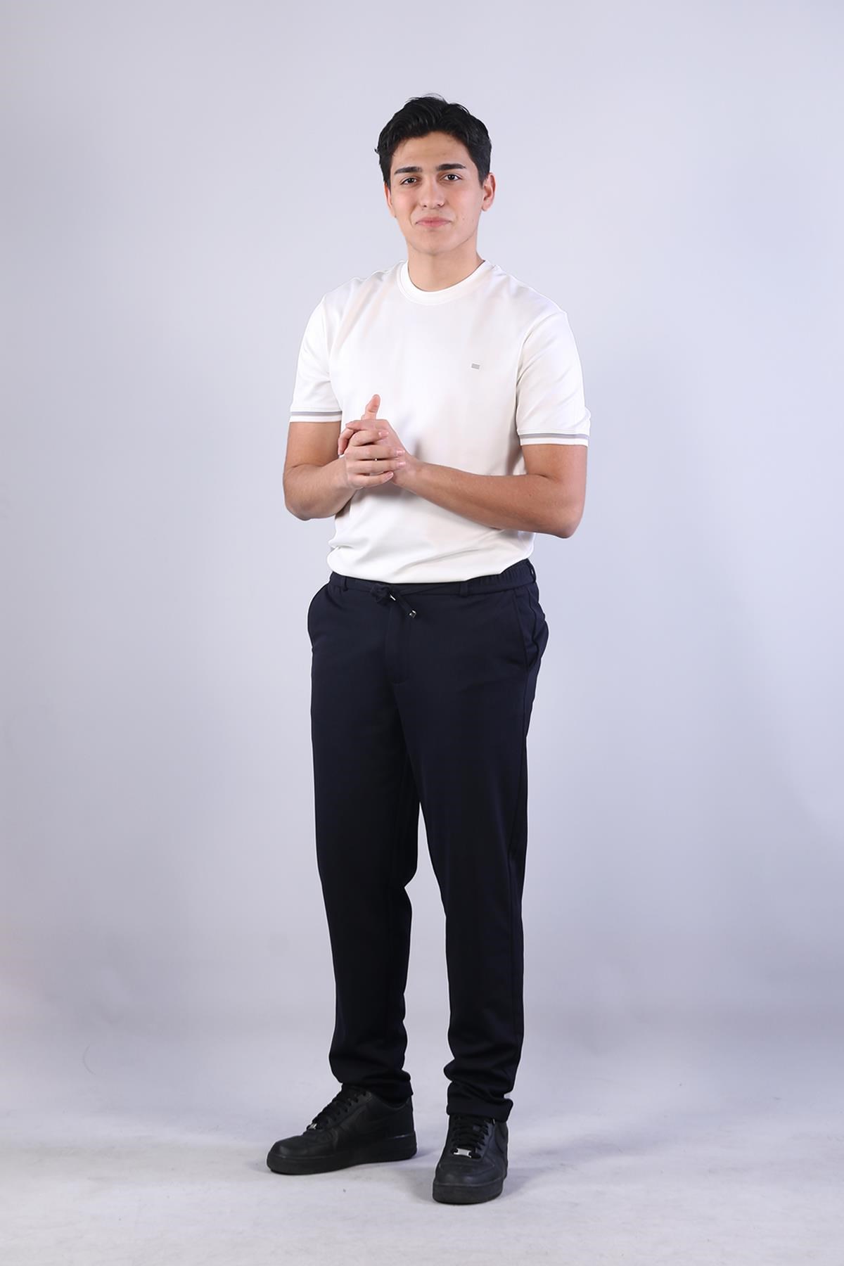 Pantolonmckanzie950 Pütürlü Kumaş Jogger Pantolonkadınerkek