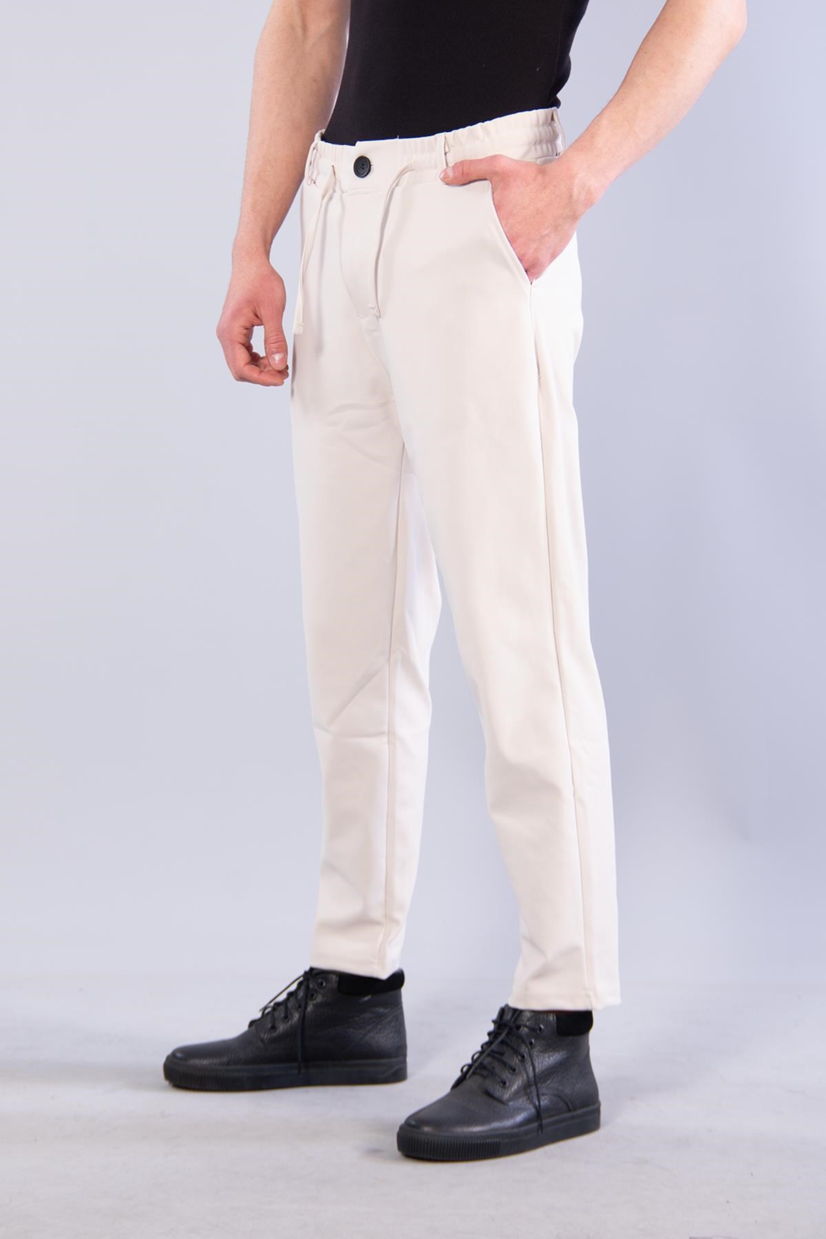 PantolonmckanzieBeli İpli Pike Pantolonkadınerkek