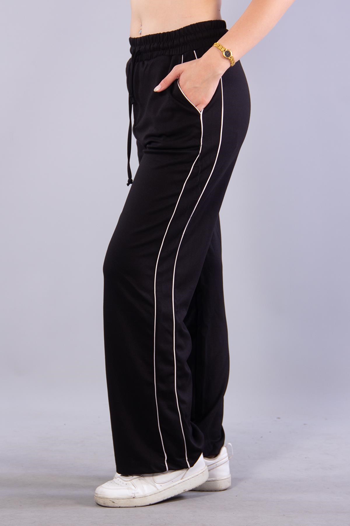 Eşofman AltımckanzieMS1876 Hafif Dalgıç Kumaş Rahat Eşofman Altıkadınerkek