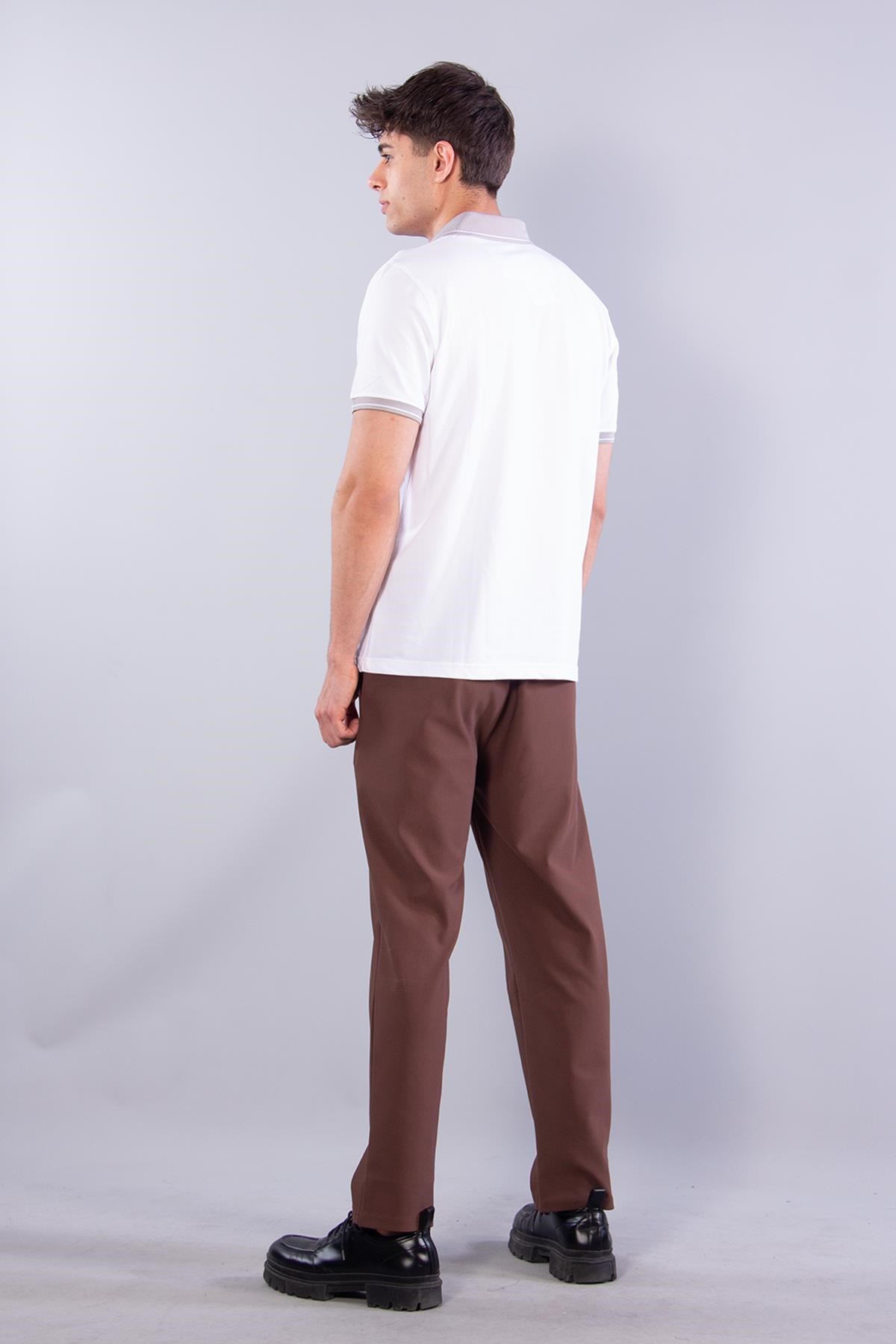 T-shirtmckanzieV7040 Oxford Pat Katlamalı A.Yaka T-shirtkadınerkek