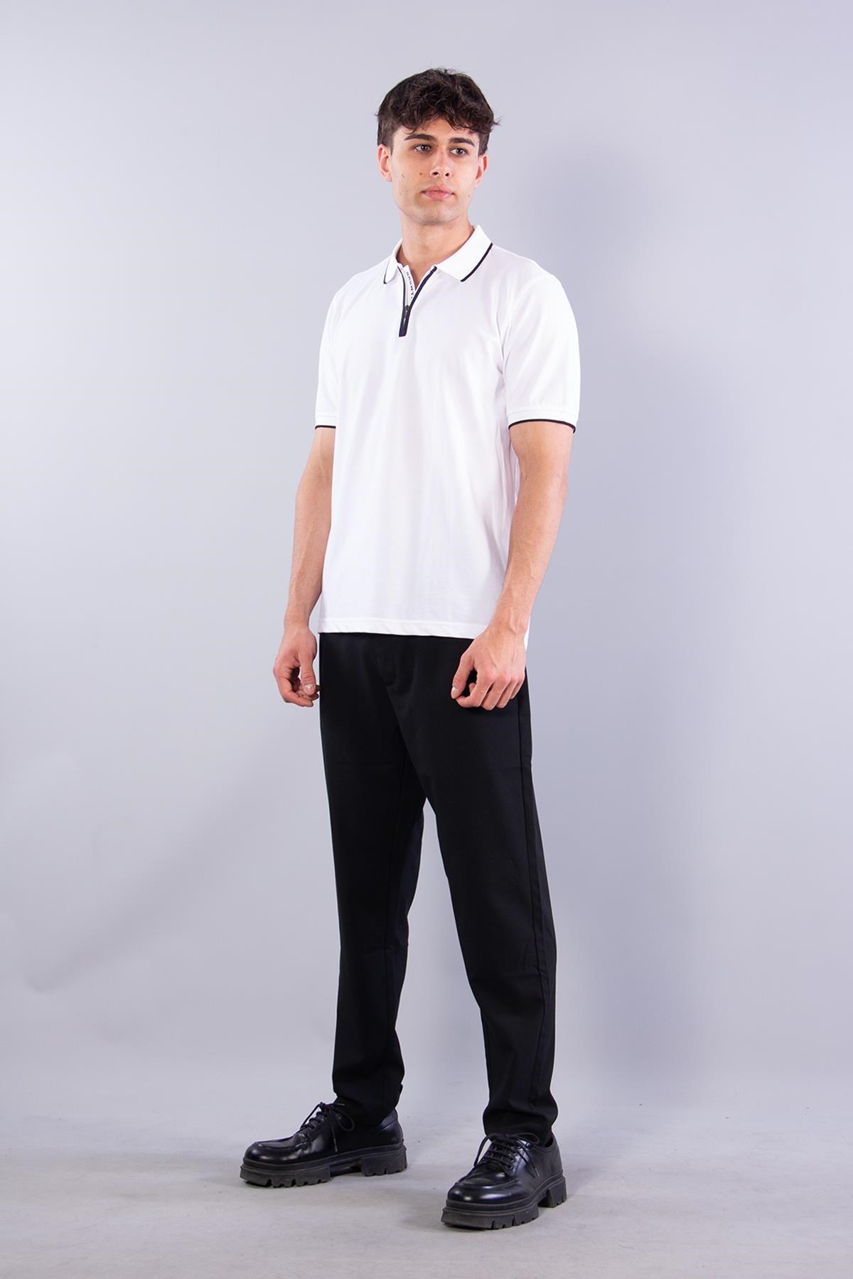 T-shirtmckanzieV7055 Polo Yaka Fermuarlı T-shirtkadınerkek