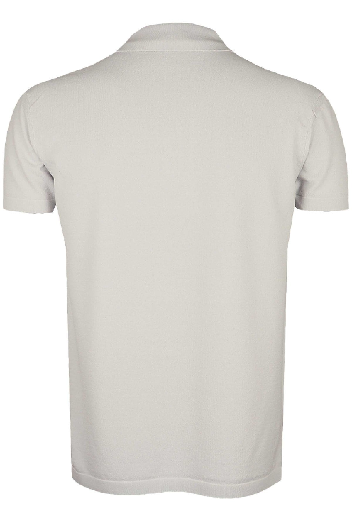 Basic Açık Gri Polo Triko Tişört
