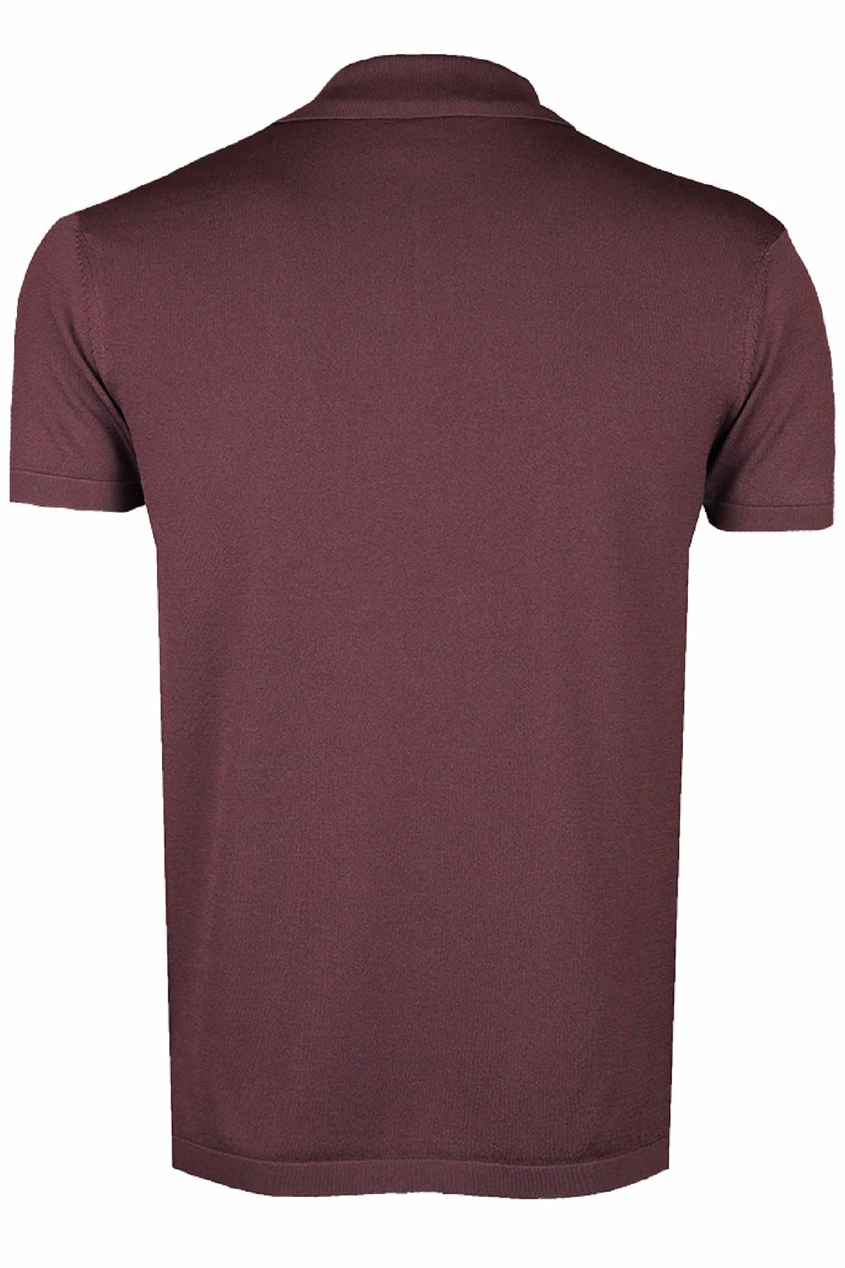 Basic Koyu Orkide Polo Triko Tişört