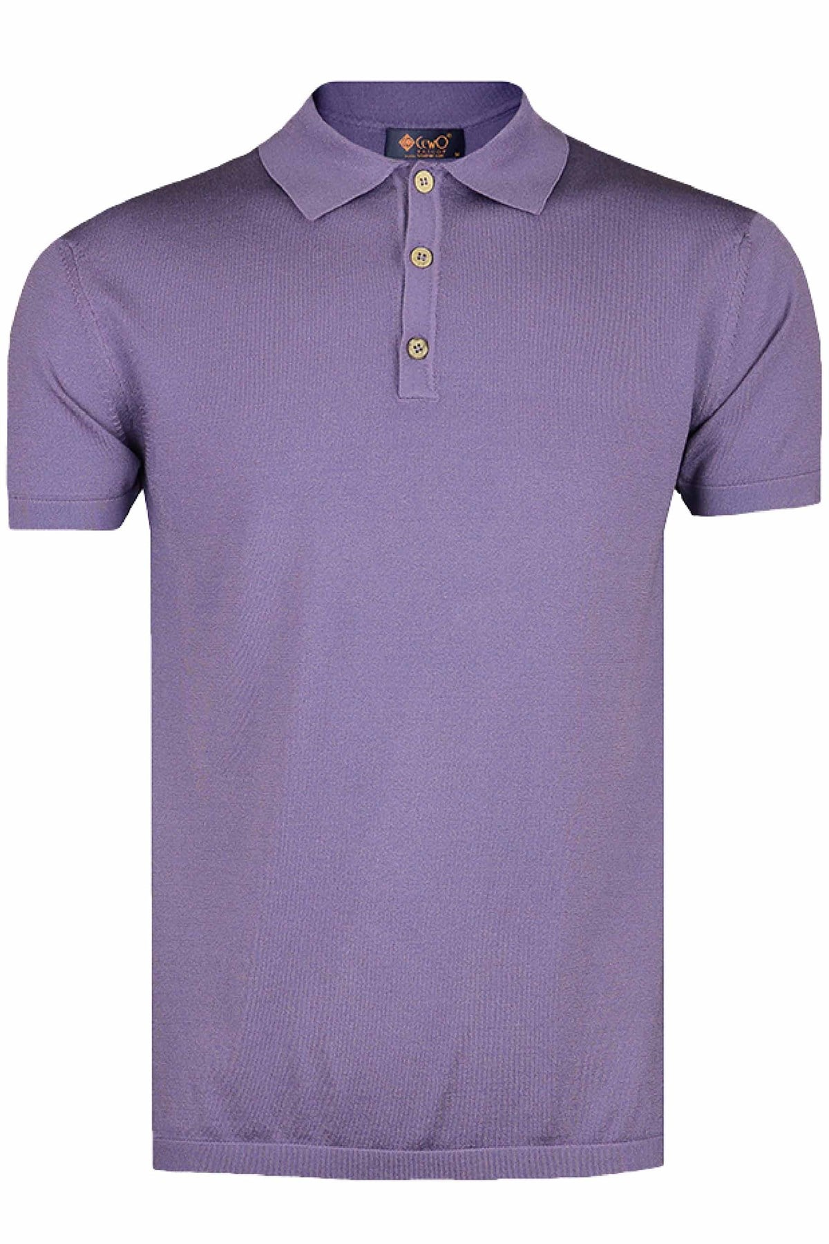 Basic Menekşe Polo Triko Tişört
