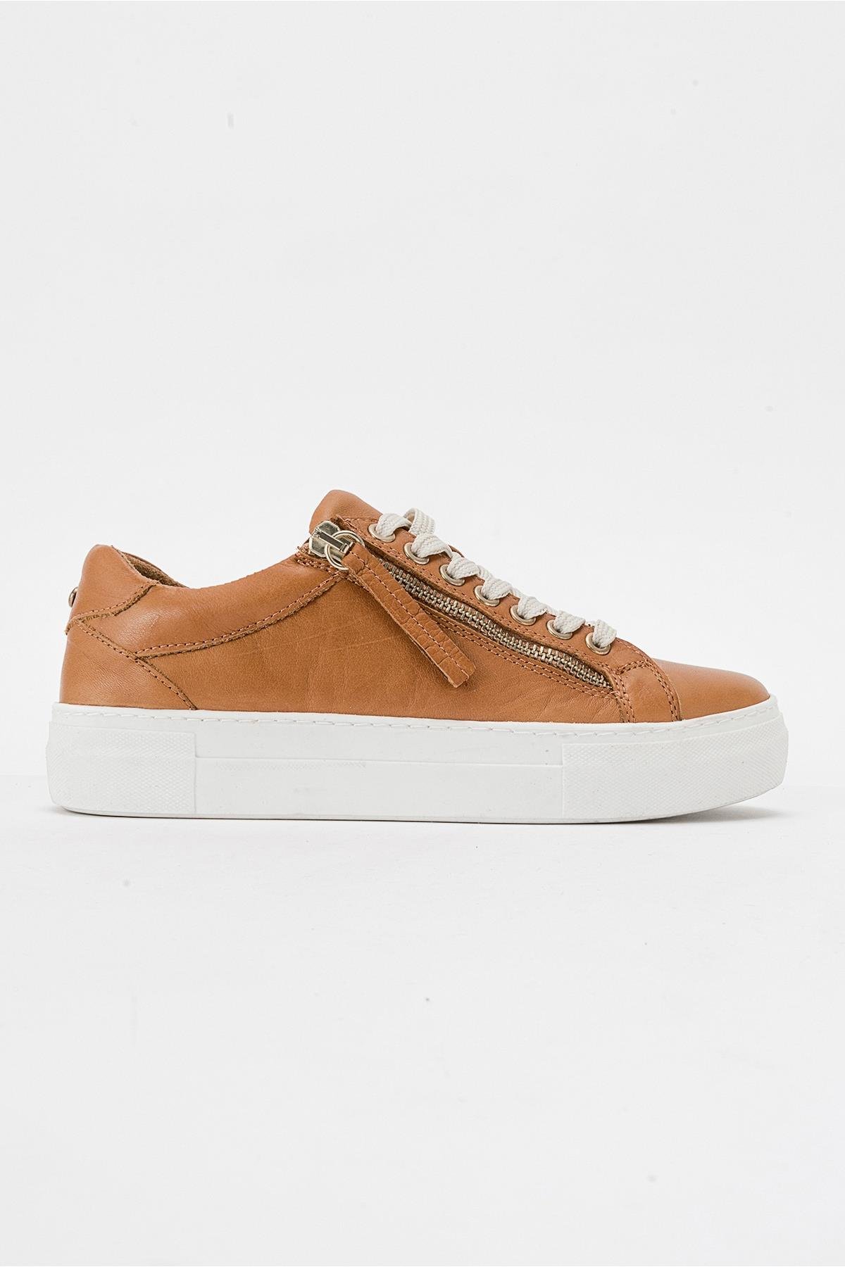 116-143201-1-TABABERLY Taba Hakiki Deri Kadın Sneakers