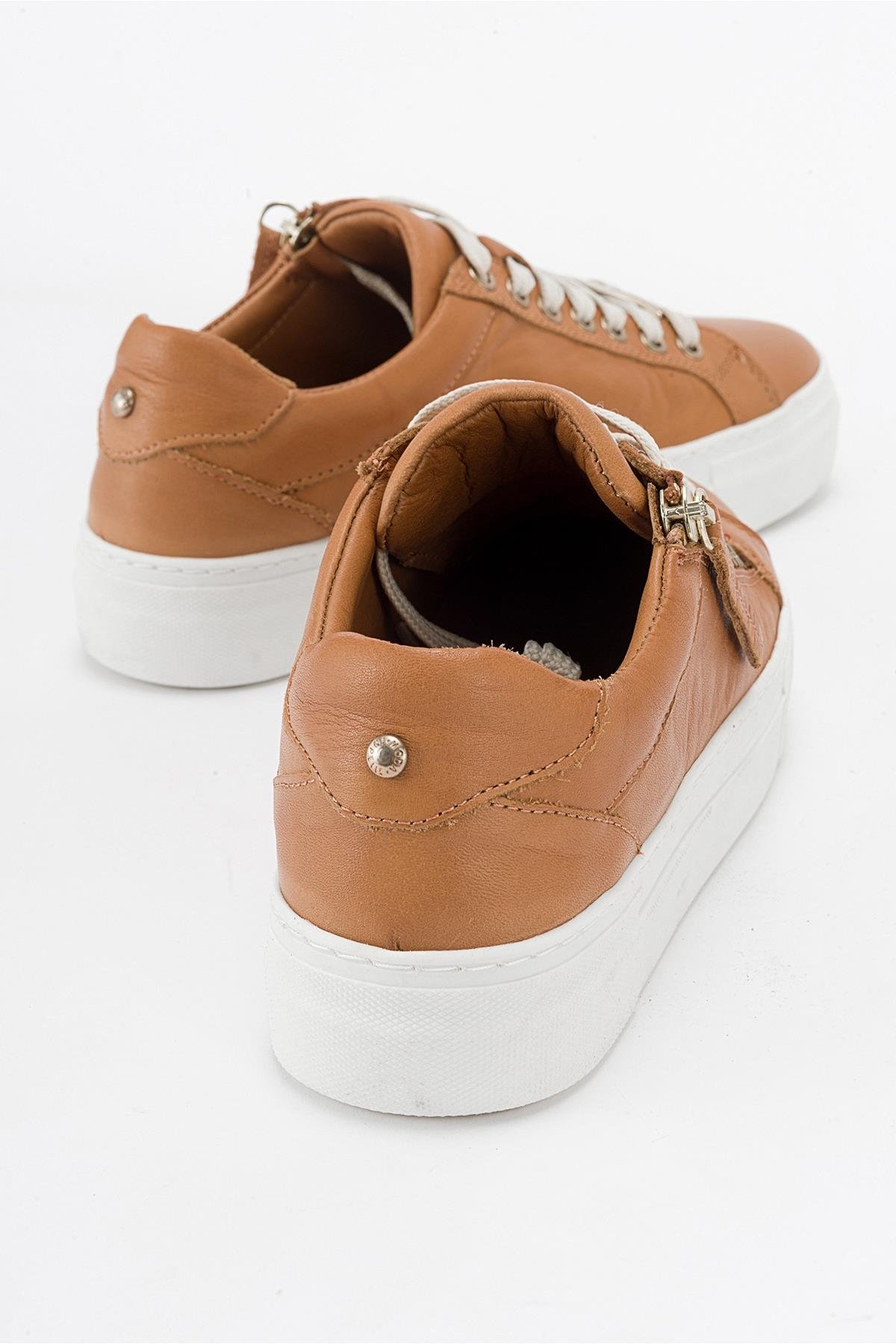 116-143201-1-TABABERLY Taba Hakiki Deri Kadın Sneakers