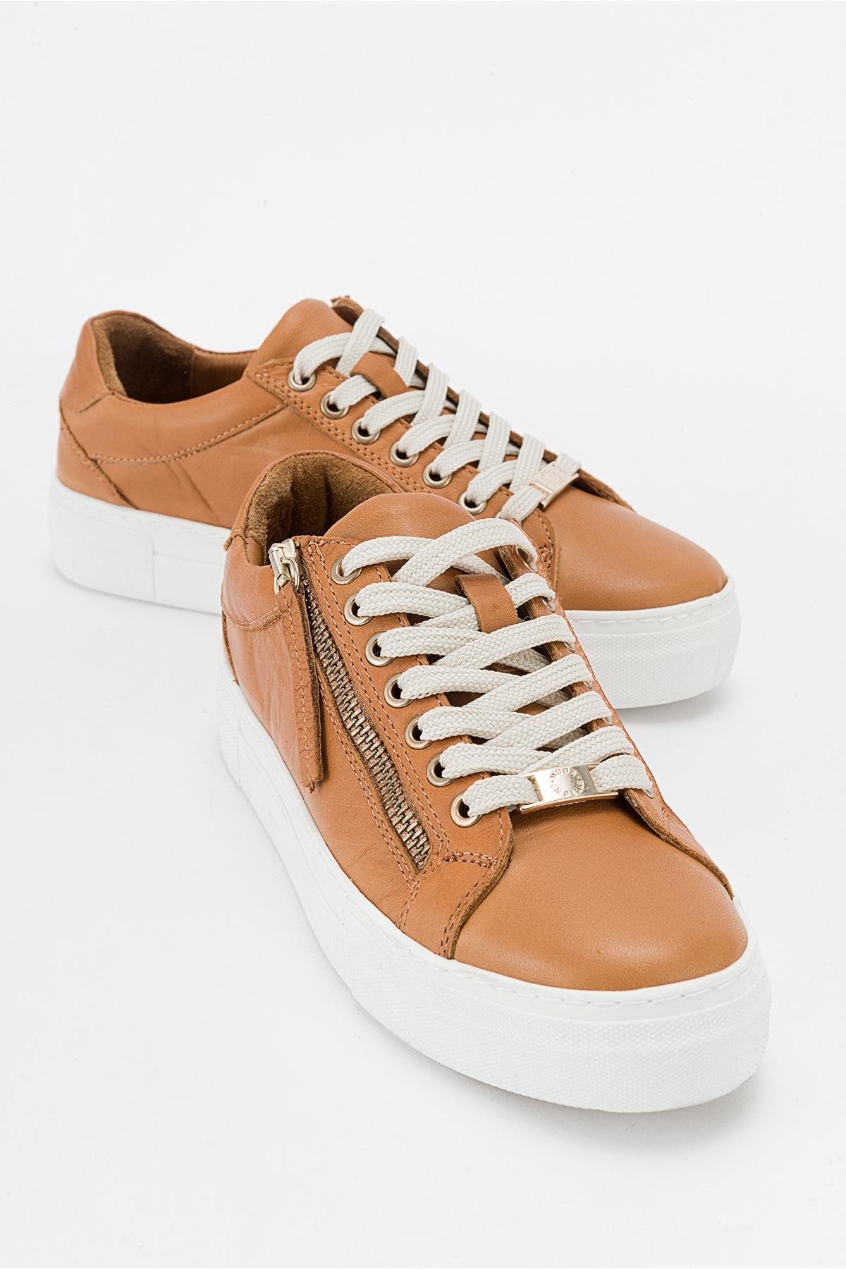 116-143201-1-TABABERLY Taba Hakiki Deri Kadın Sneakers