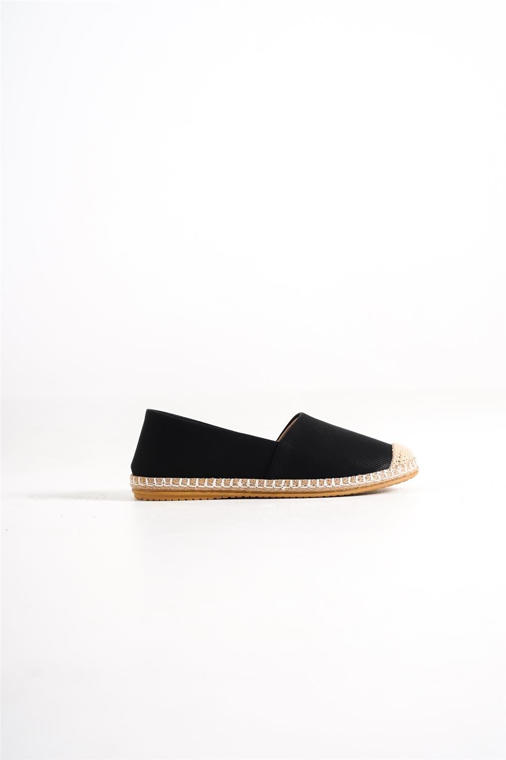 Capone 001 Women Black Espadrille