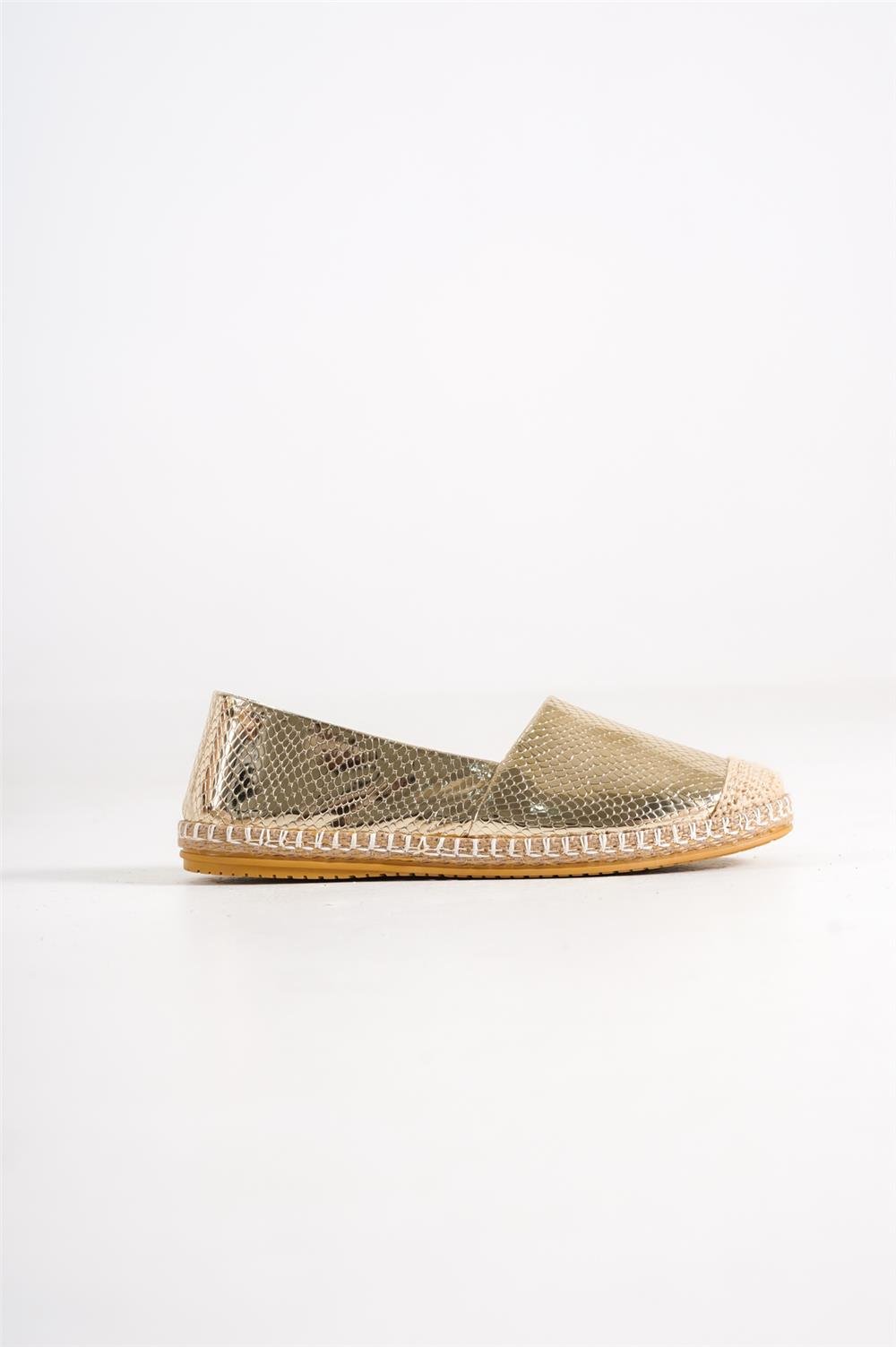 Capone 001 Women Gold Espadrille