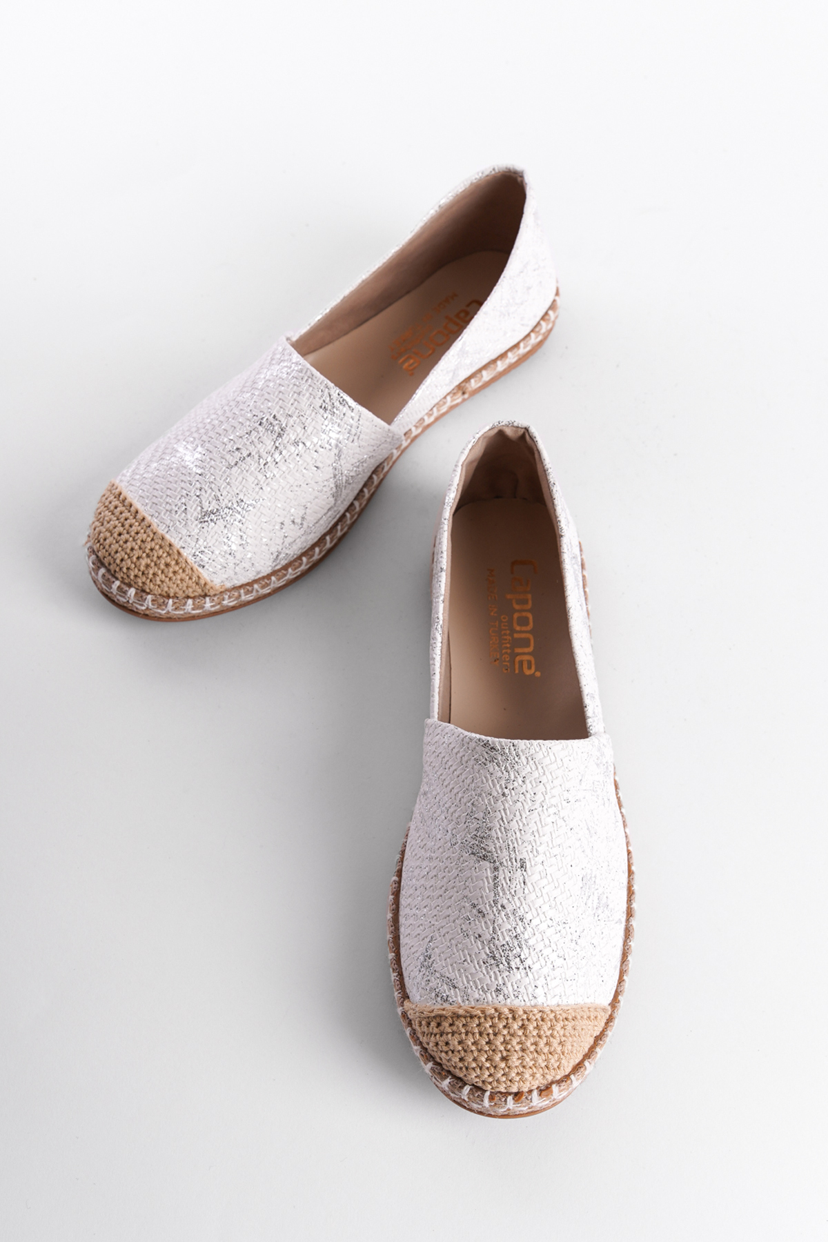Capone 001 Women Silver Espadrille