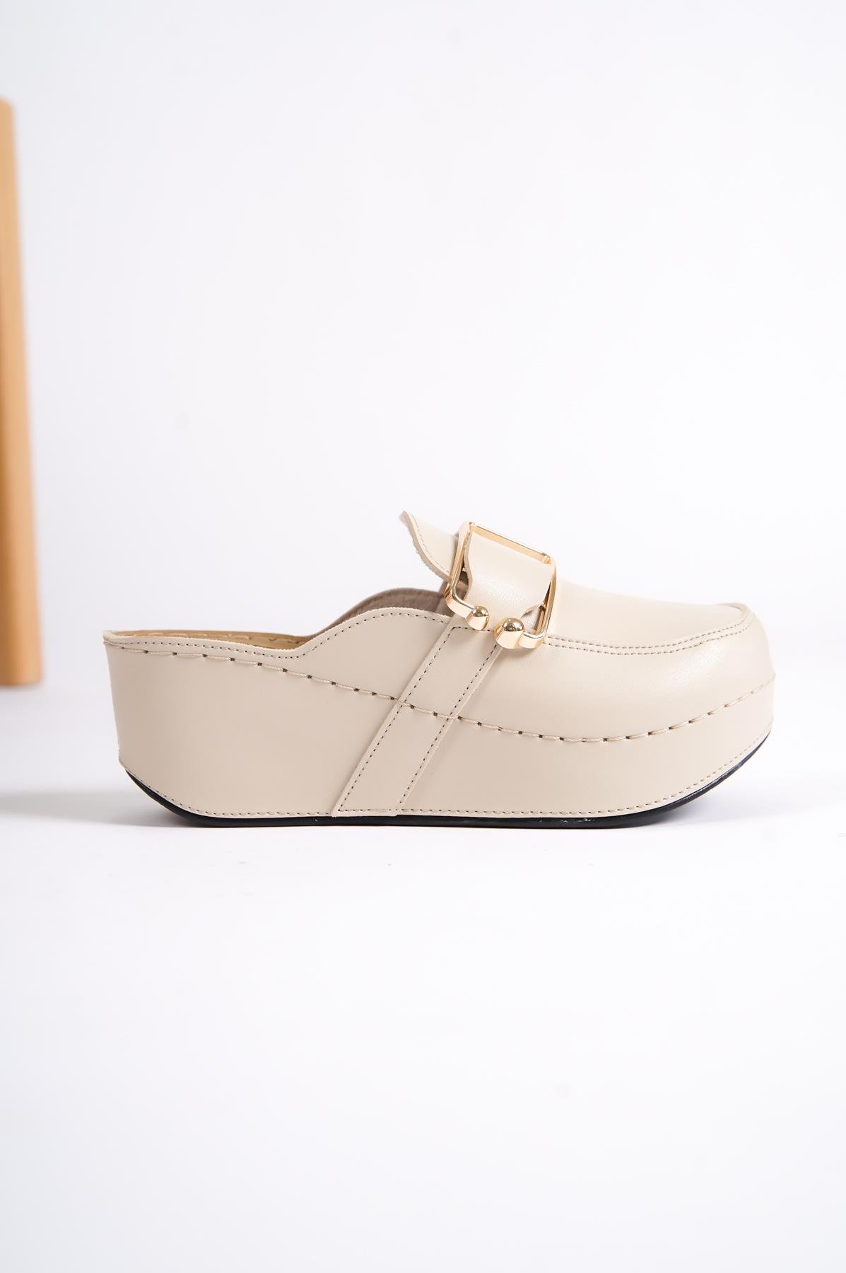 Capone 107090 Women Beige Slingback Comfort Anatomical Sandals