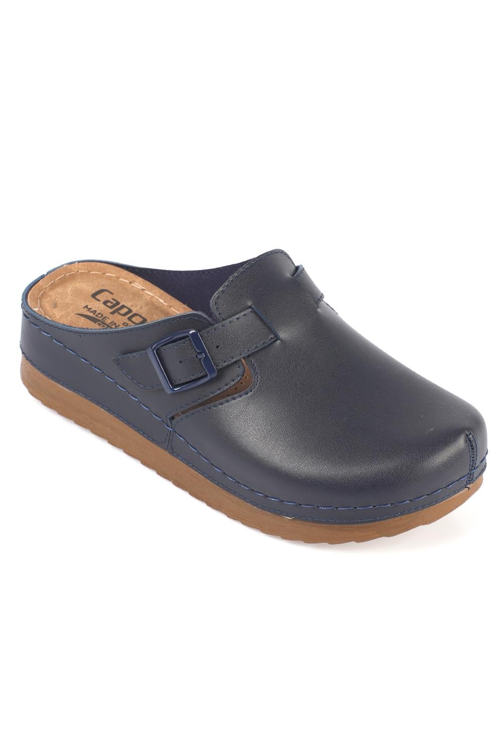 Capone 107090 Women Navy Slingback Comfort Anatomical Sandals