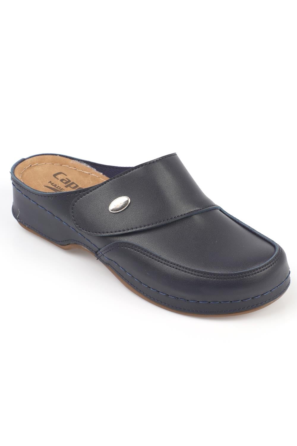 Capone 4137 Women Navy Slingback Comfort Anatomical Sandals