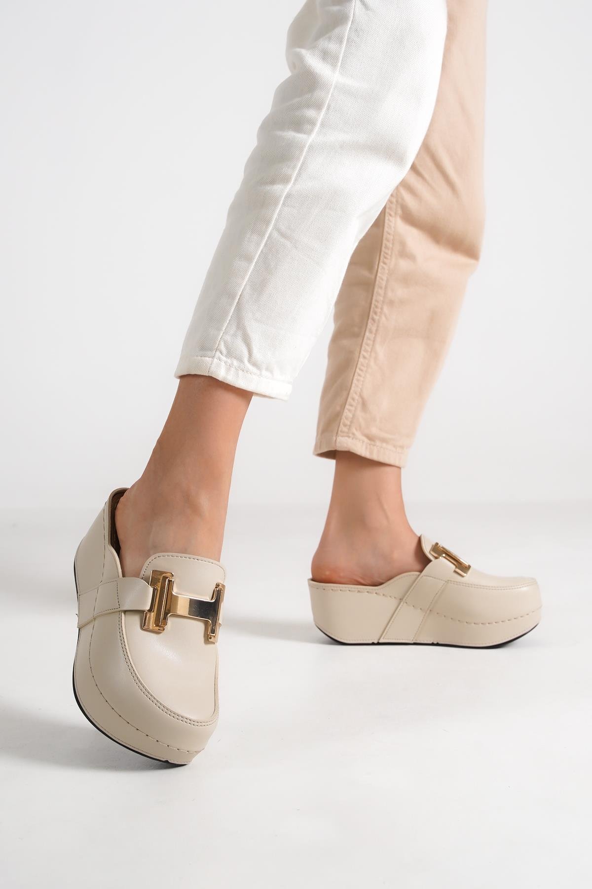 Capone 612005 Women Beige Slingback Comfort Anatomical Sandals