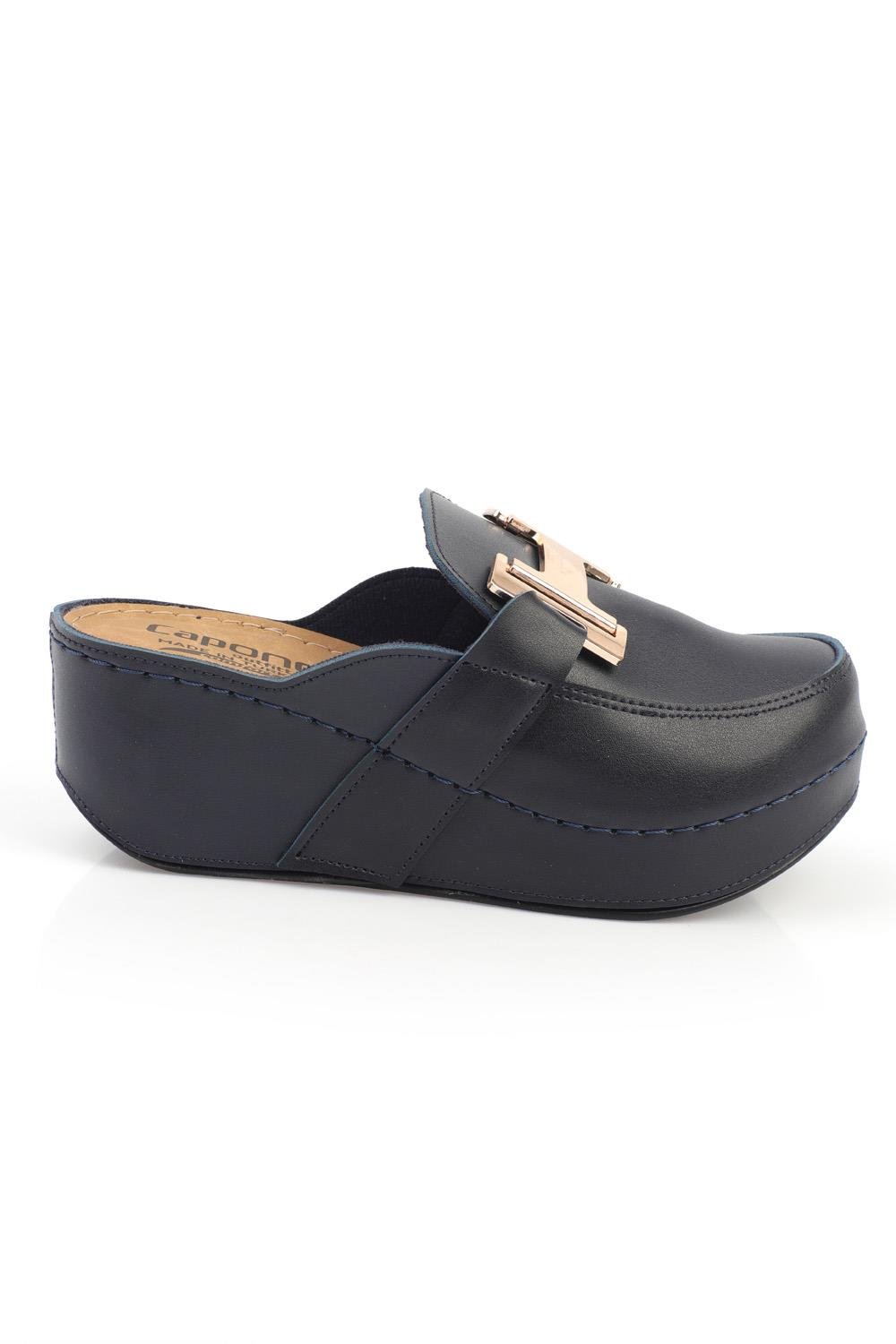 Capone 612005 Women Navy Slingback Comfort Anatomical Sandals