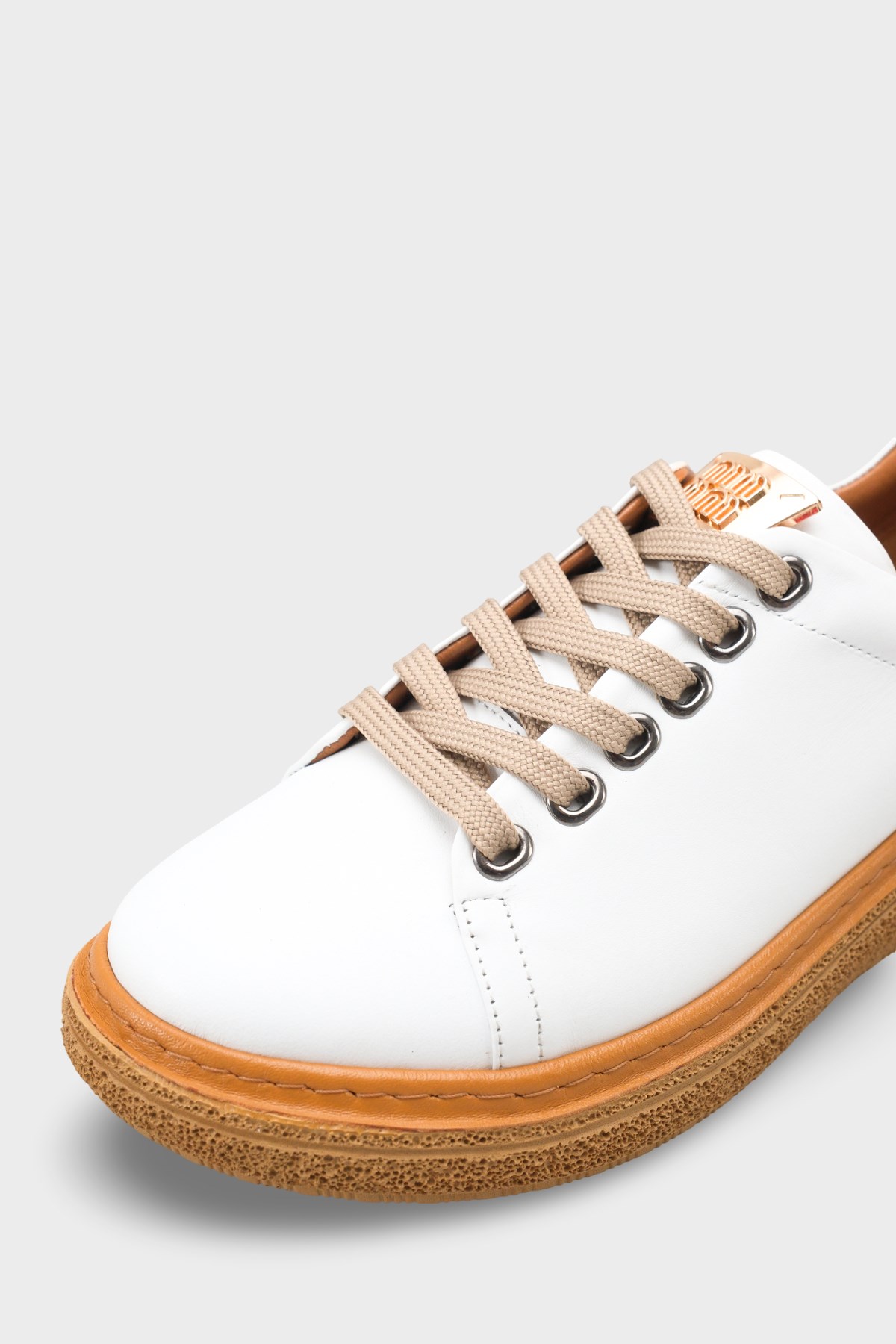Capone Aurora Genuine Leather Comfort Women White Loafer