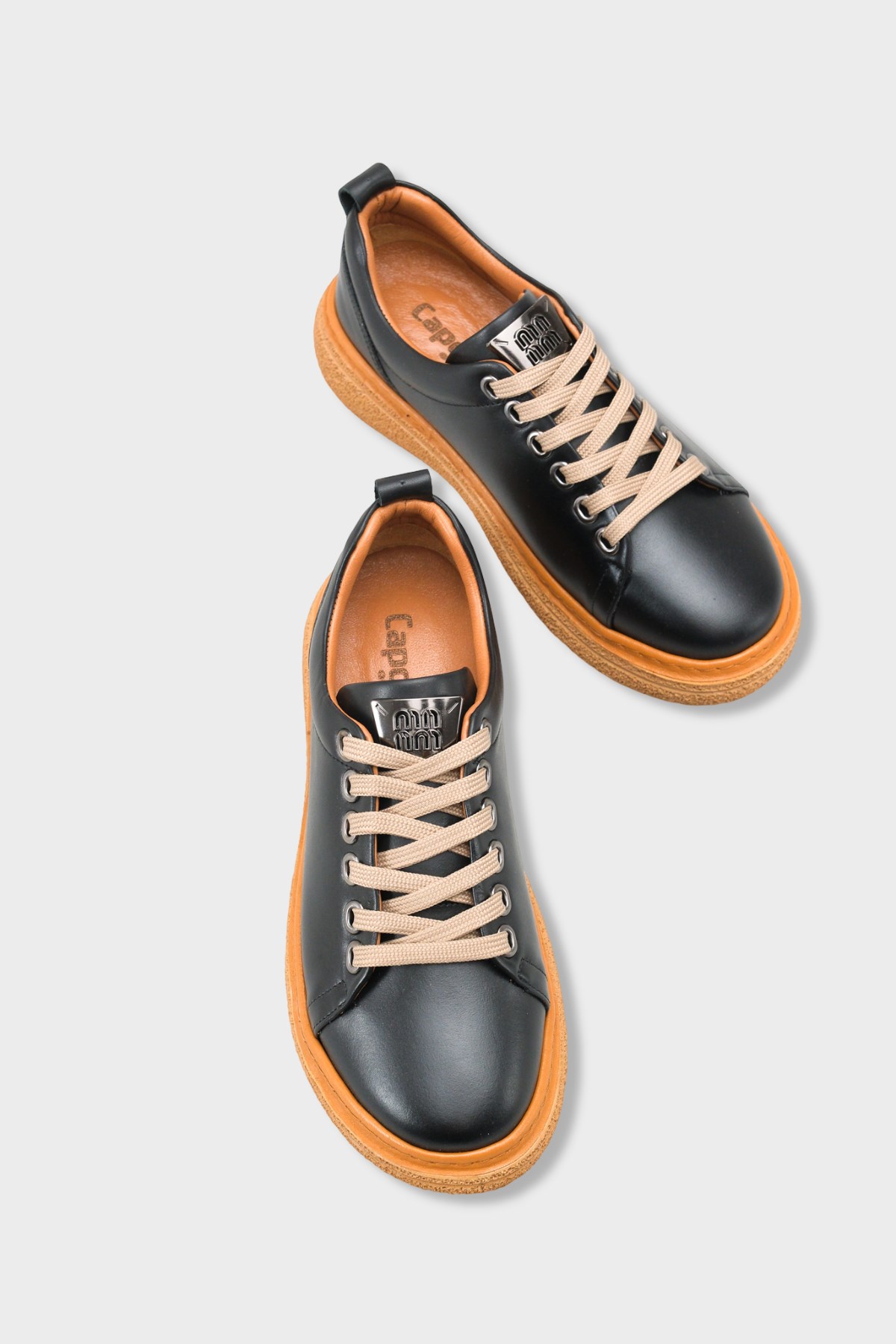 Capone Aurora Genuine Leather Comfort Women Black Loafer