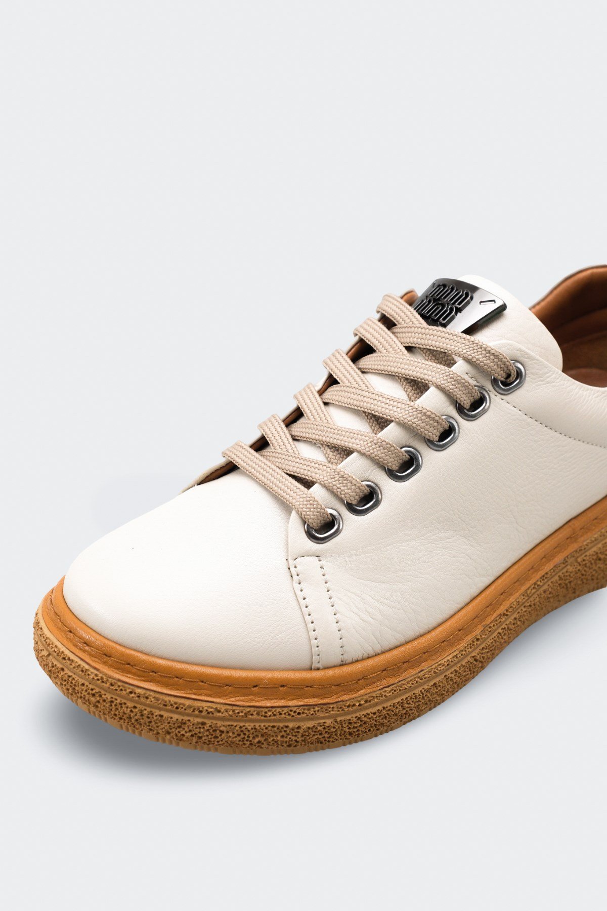 Capone Aurora Genuine Leather Comfort Women Beige Loafer