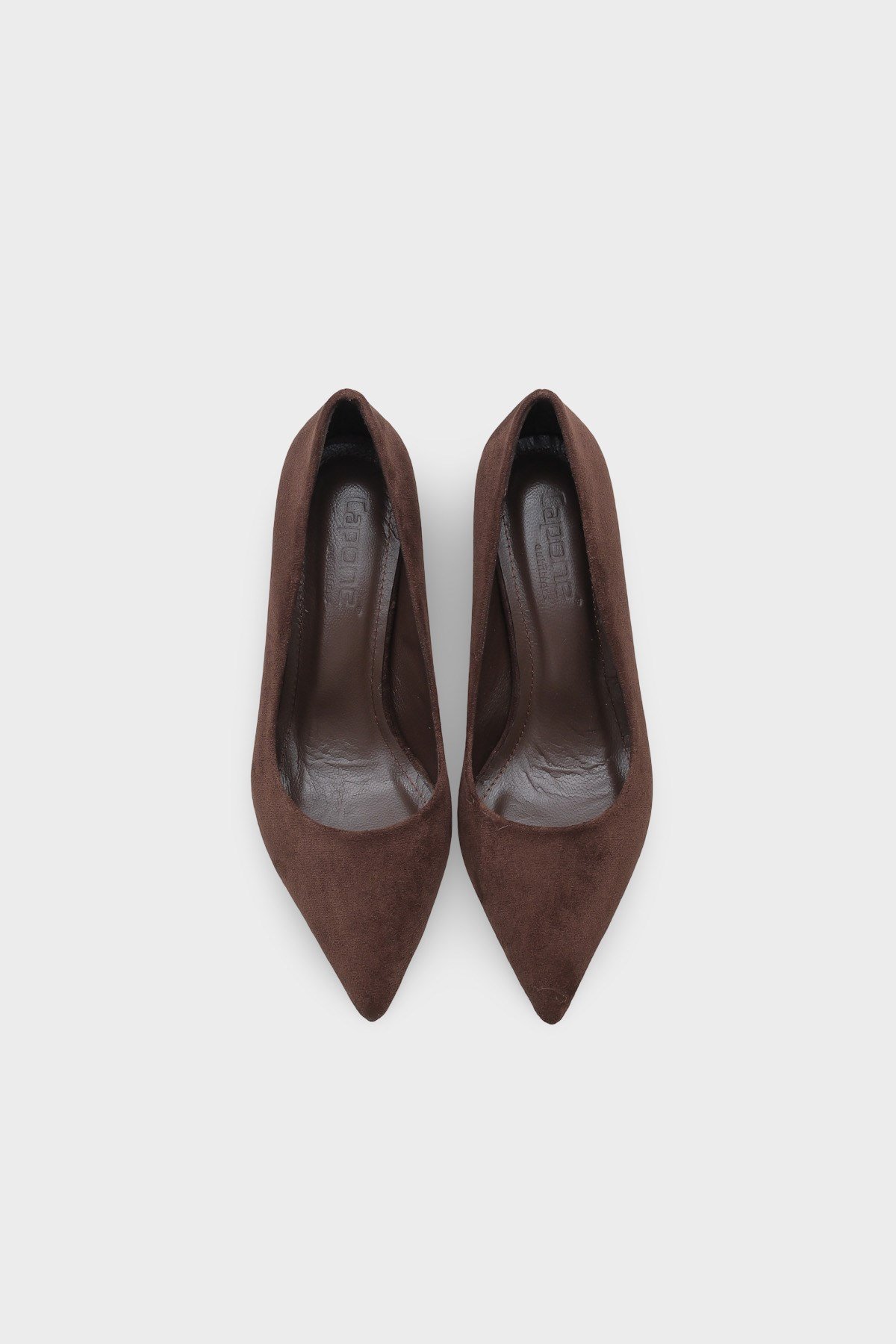 Capone Bianka Mid Heel Casual Stylish Genuine Leather Lined Stiletto