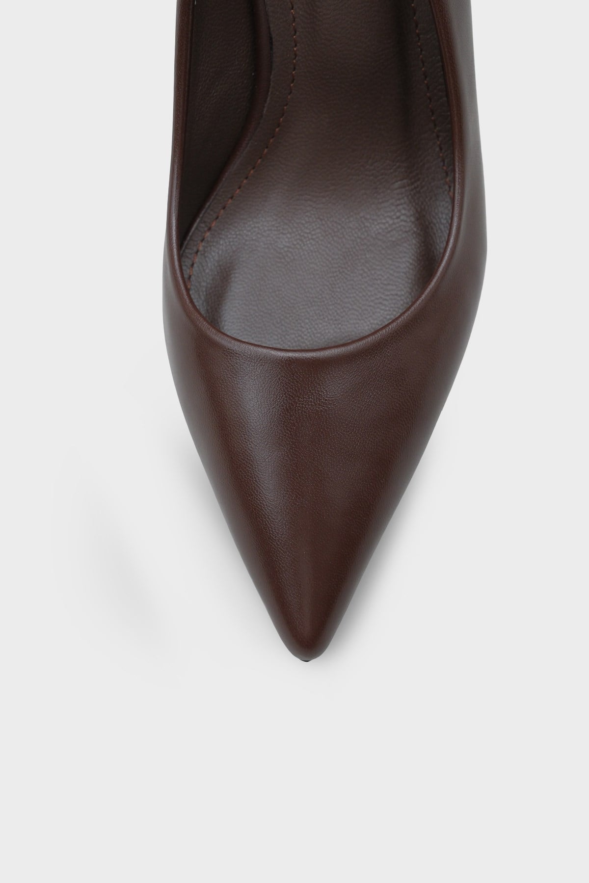 Capone Bianka Mid Heel Casual Stylish Genuine Leather Lined Stiletto