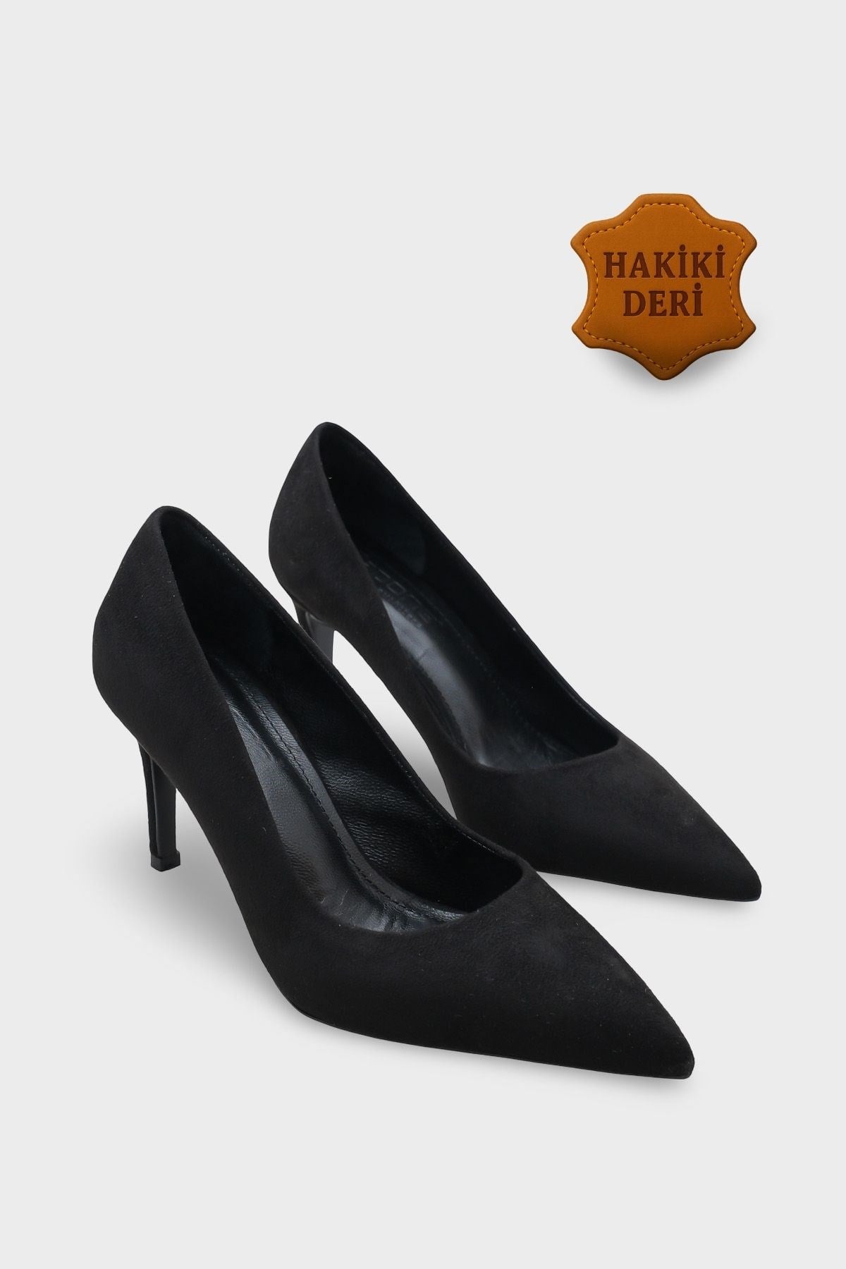 Capone Bianka Mid Heel Casual Stylish Genuine Leather Lined Stiletto