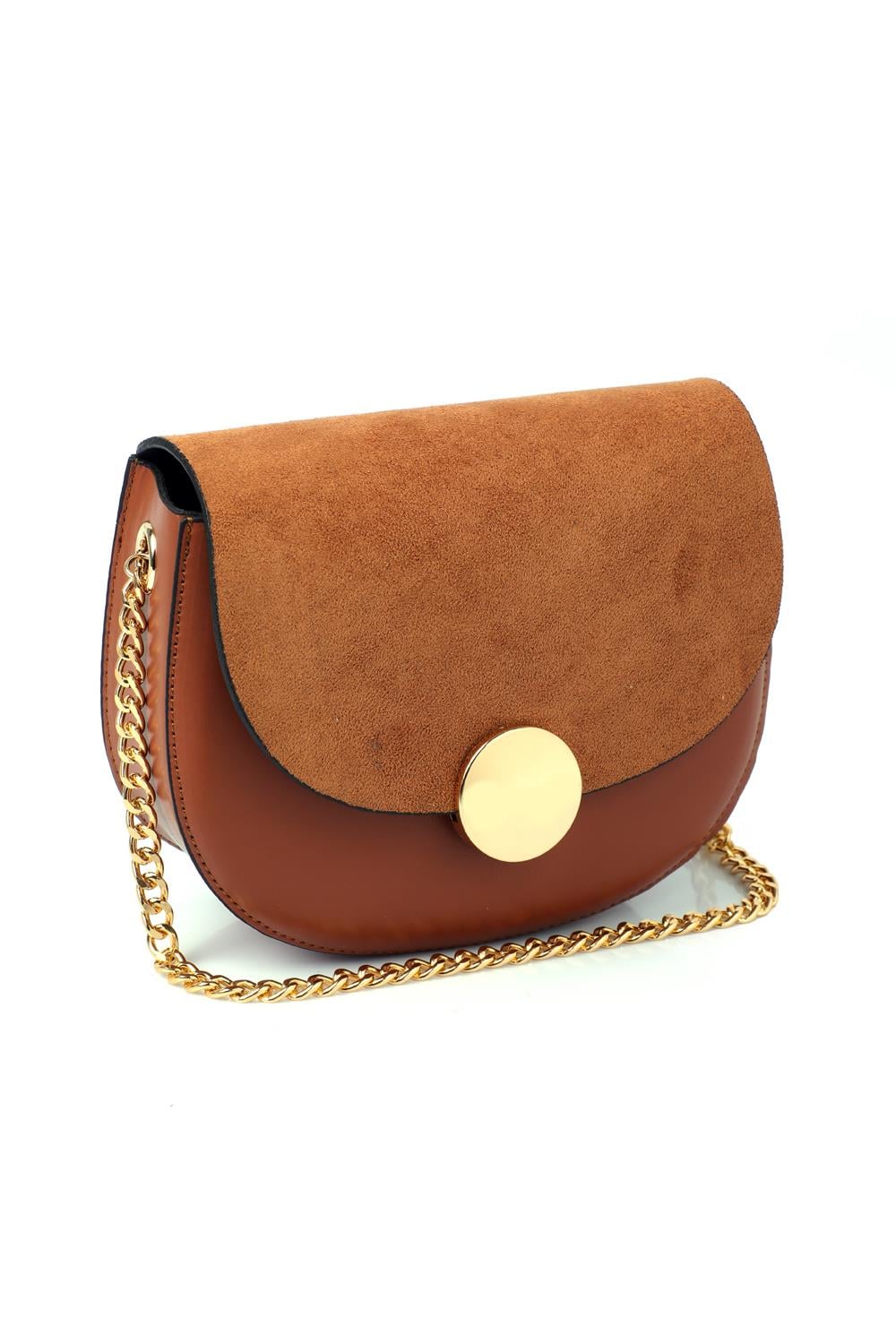 Capone Cannes Women Sued Tan Shoulder Bag
