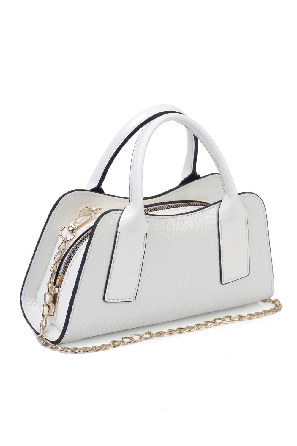 Capone Cesano Women White Shoulder Bag