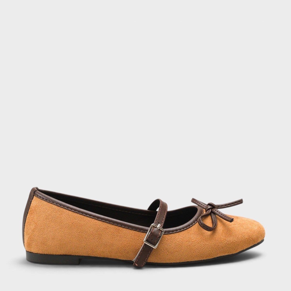 Capone Chandal Suede Look Mary Jane Shoes