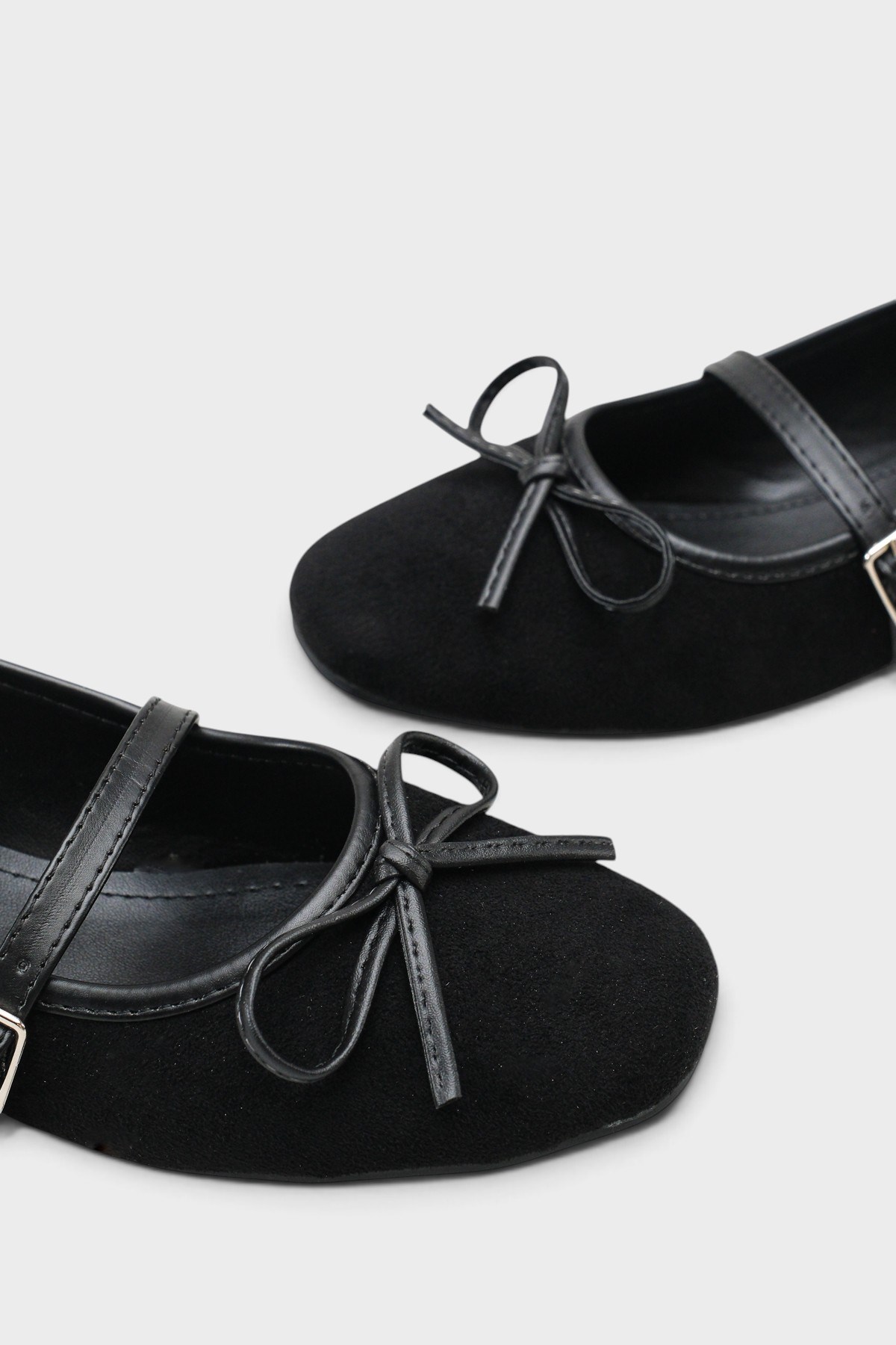 Capone Chandal Suede Look Mary Jane Shoes