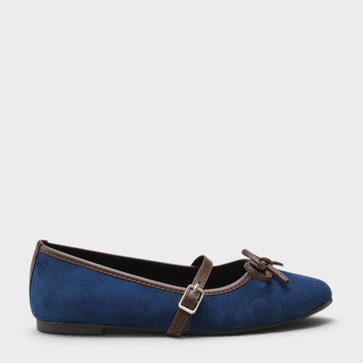 Capone Chandal Suede Look Mary Jane Shoes