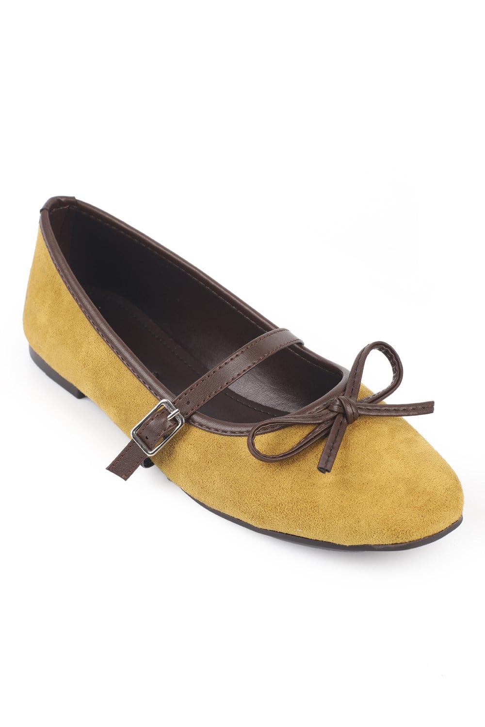 Capone Chandal Suede Look Mary Jane Shoes
