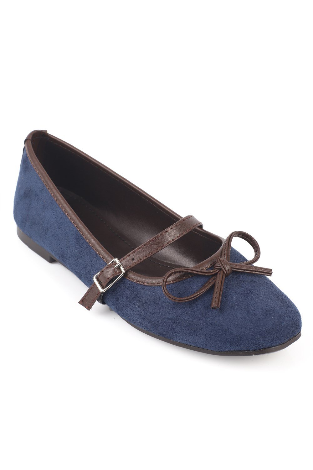 Capone Chandal Suede Look Mary Jane Shoes