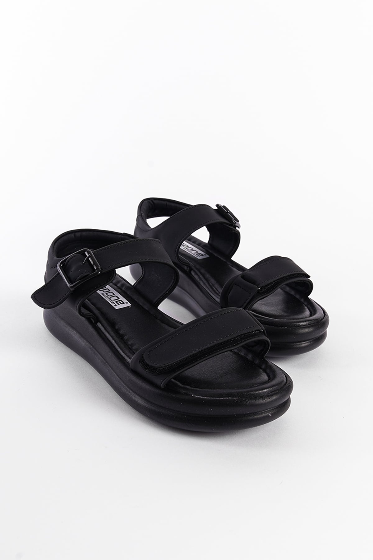 Capone Comfort Sole Women Black Sandals