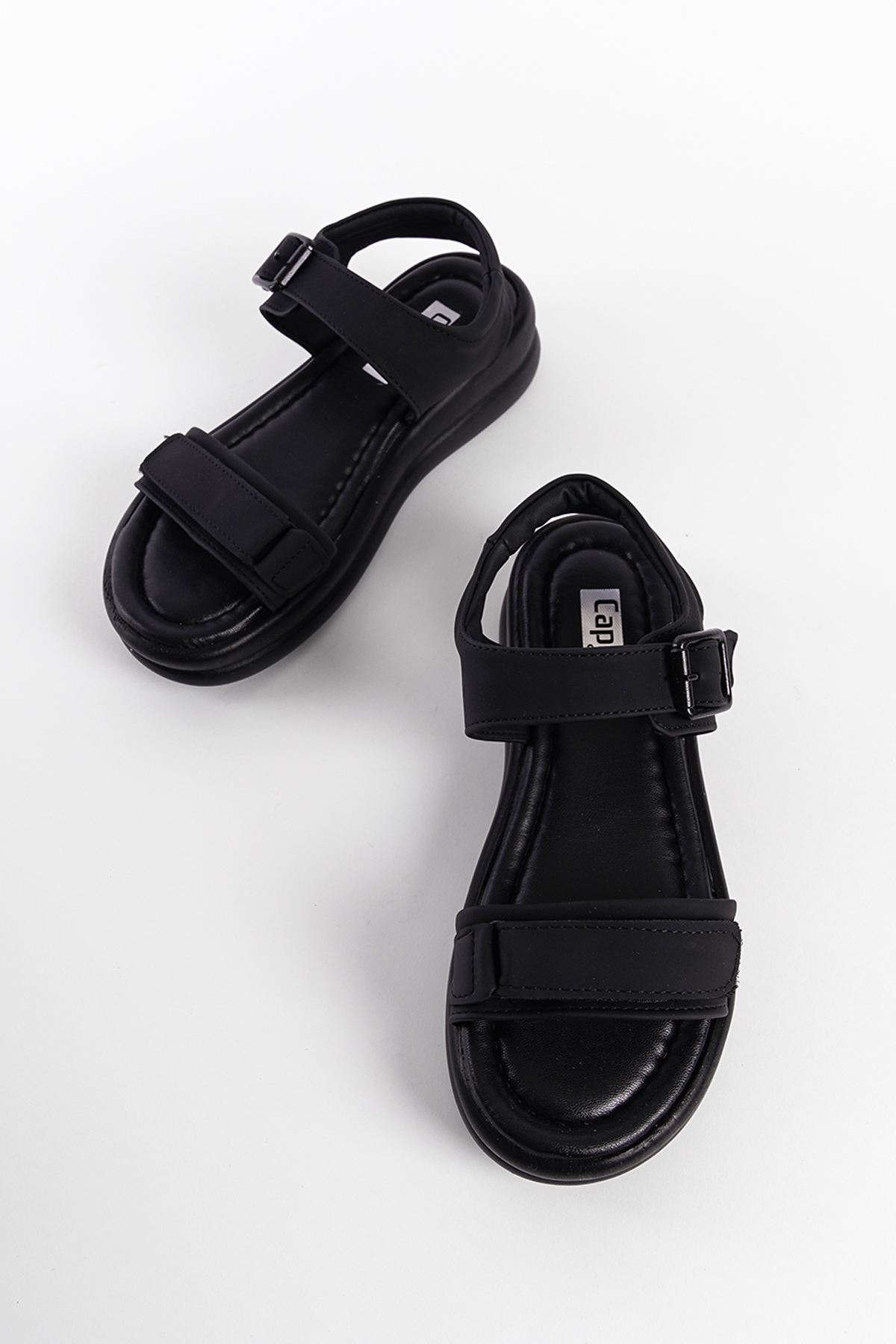 Capone Comfort Sole Women Black Sandals