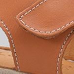 Capone Corrinne Genuine Leather Soft Comfort Women Tan Sandal